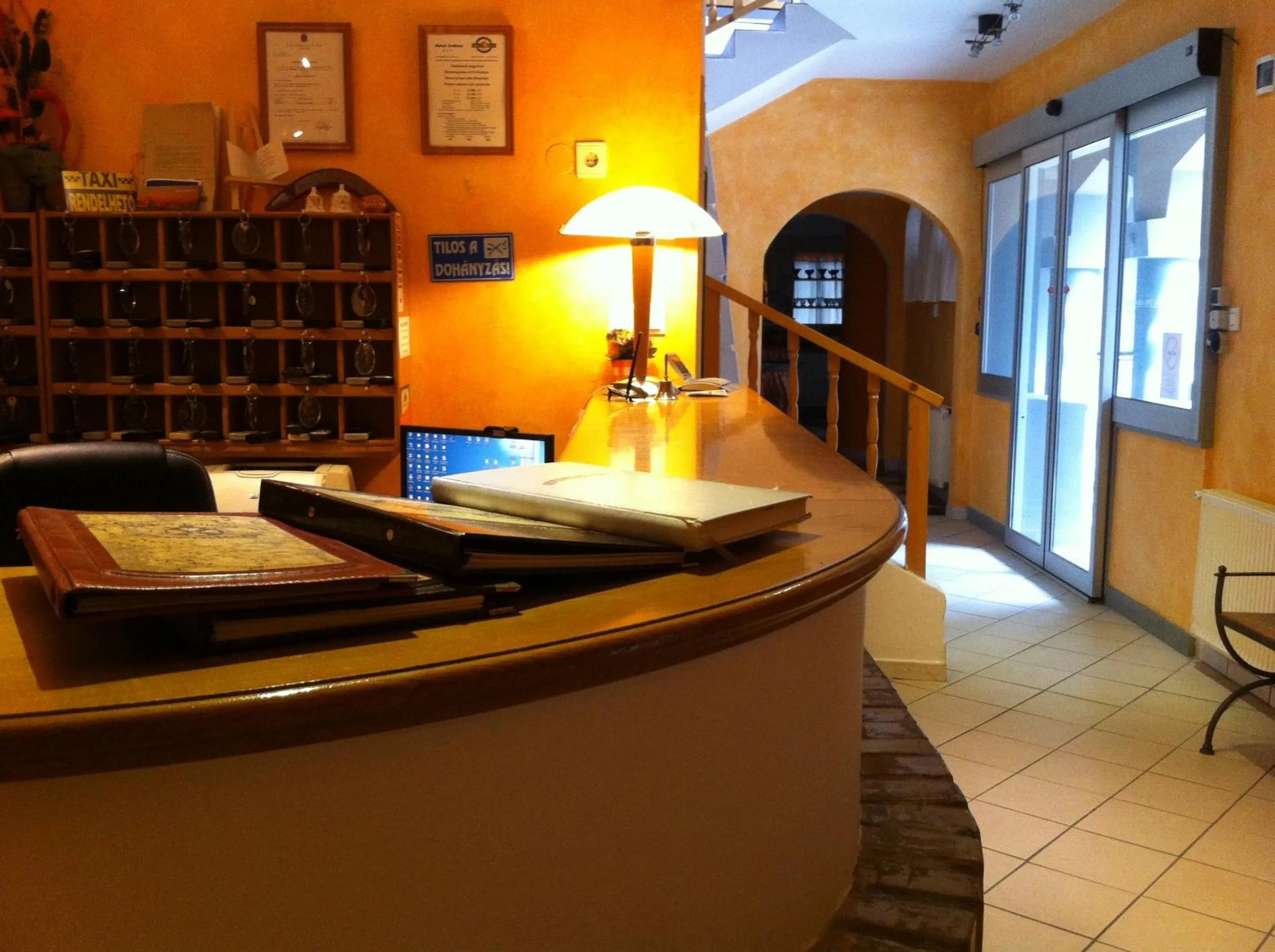 Lobby or reception in Hotel Zodiaco