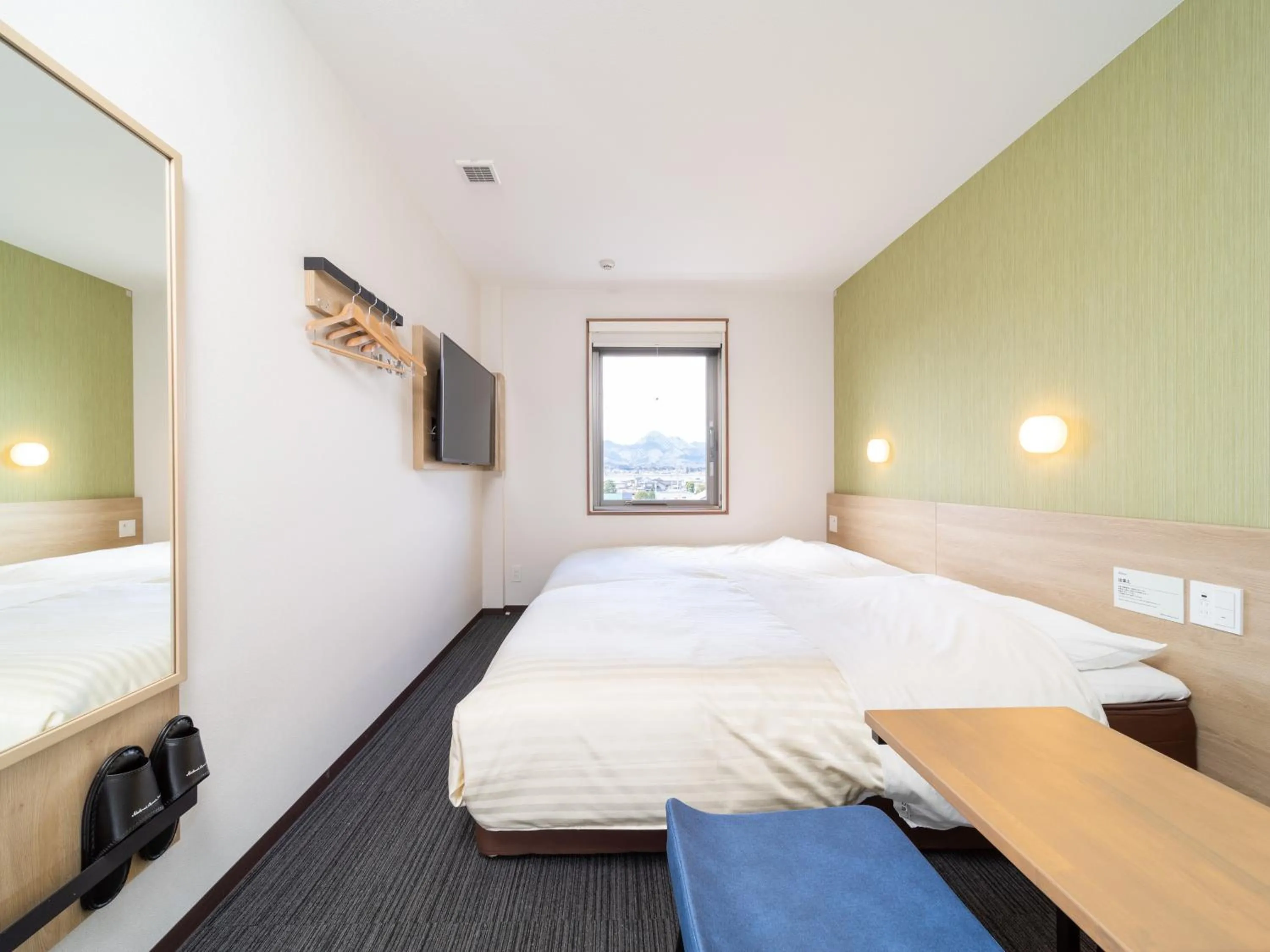 Bed in Super Hotel Yahaba Station East Exit