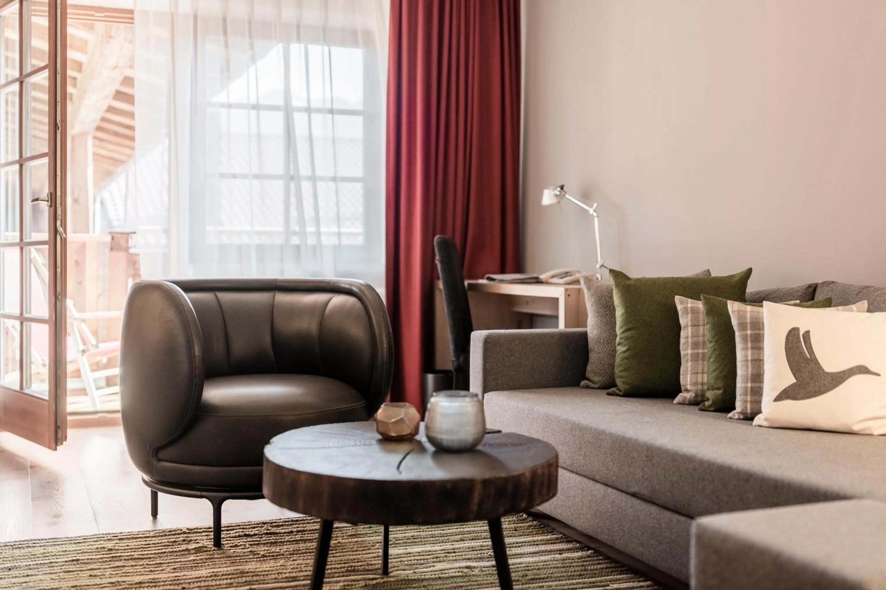 Living room in Das Achental Resort