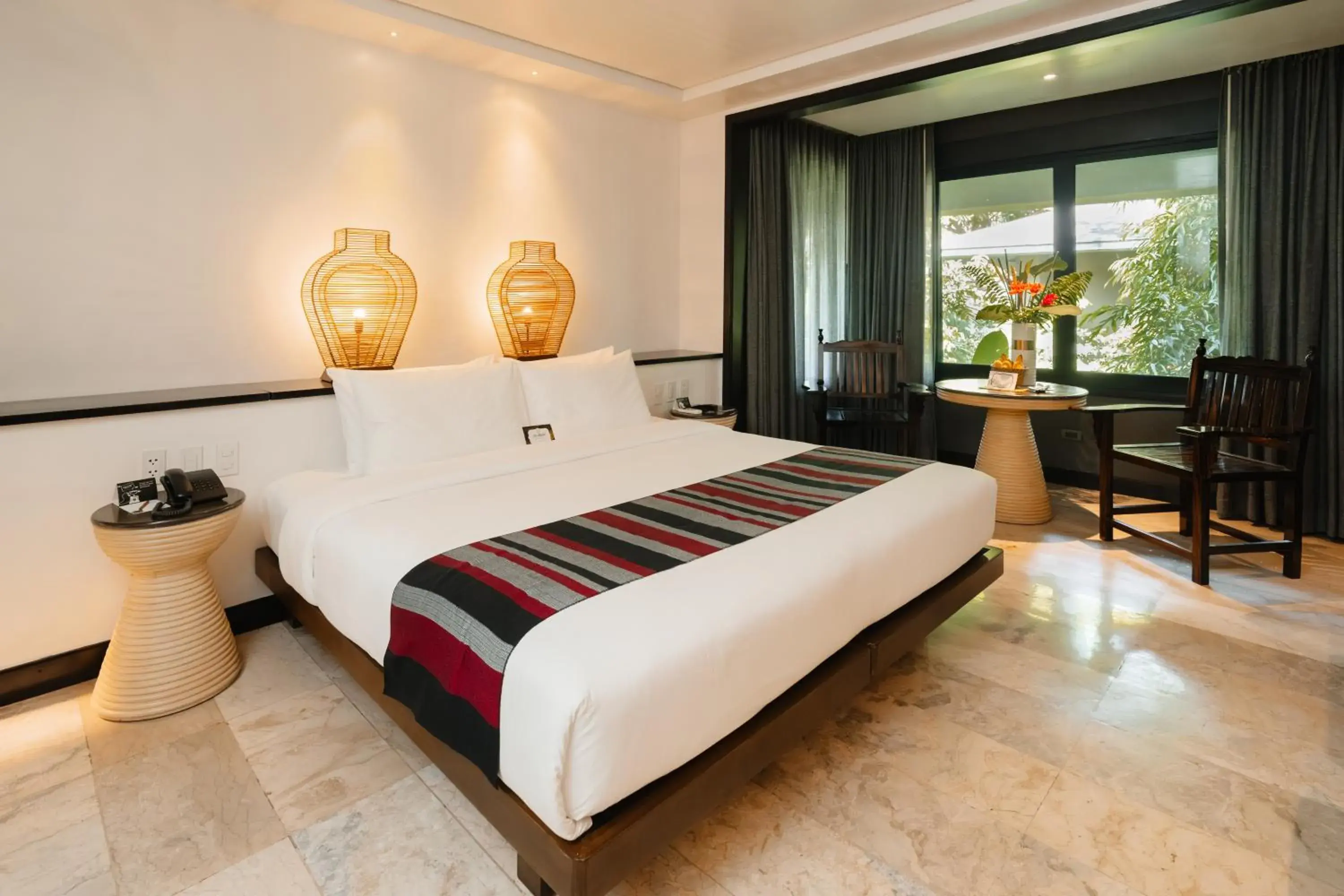 Bed in The Henry Resort Dumaguete Bed in The Henry Resort Dumaguete