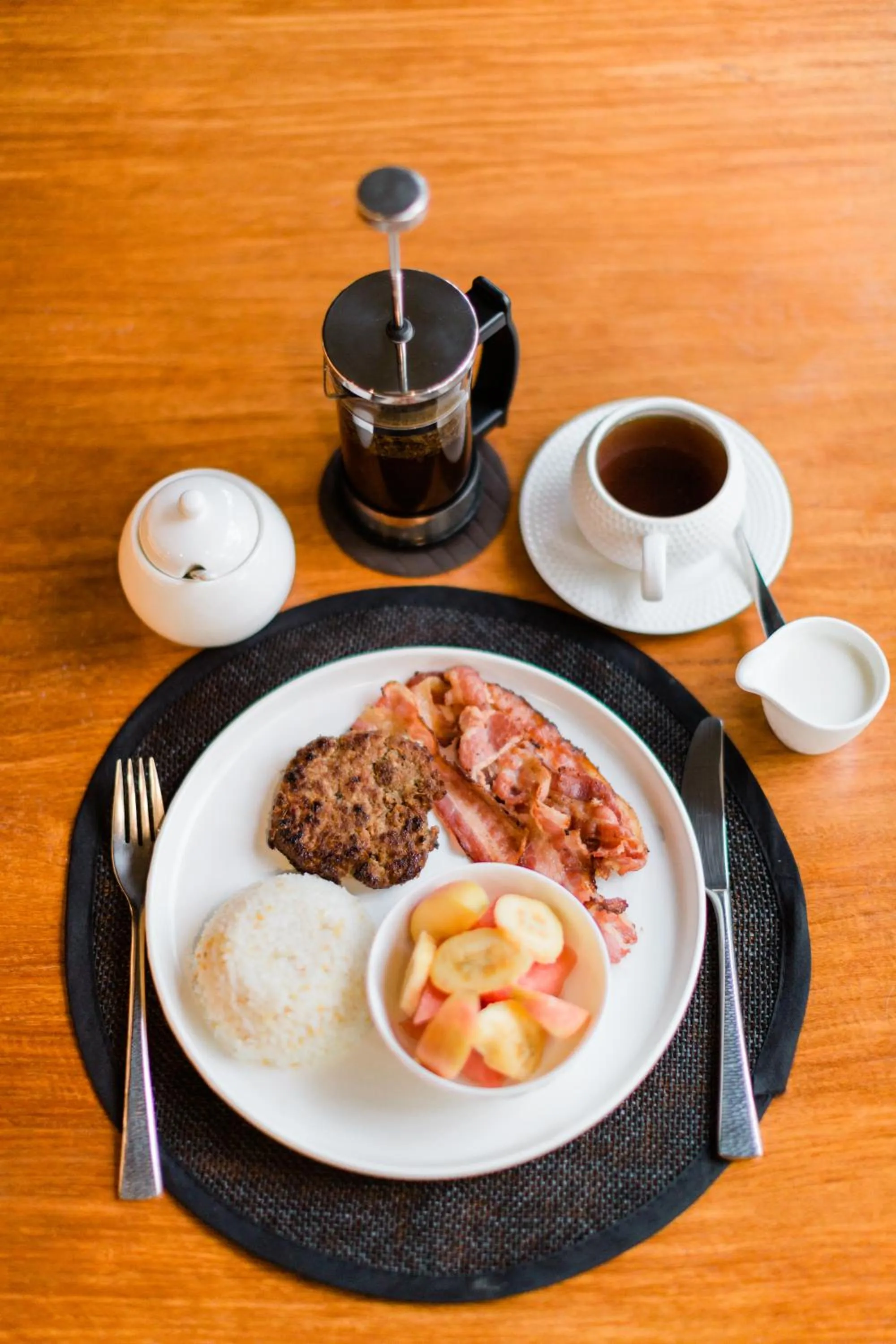 Breakfast in The Henry Resort Dumaguete