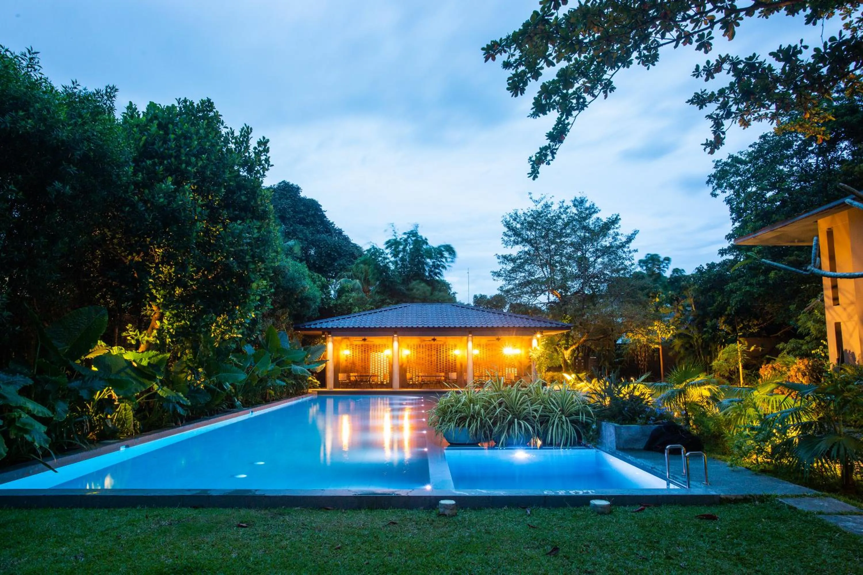 Pool view in The Henry Resort Dumaguete