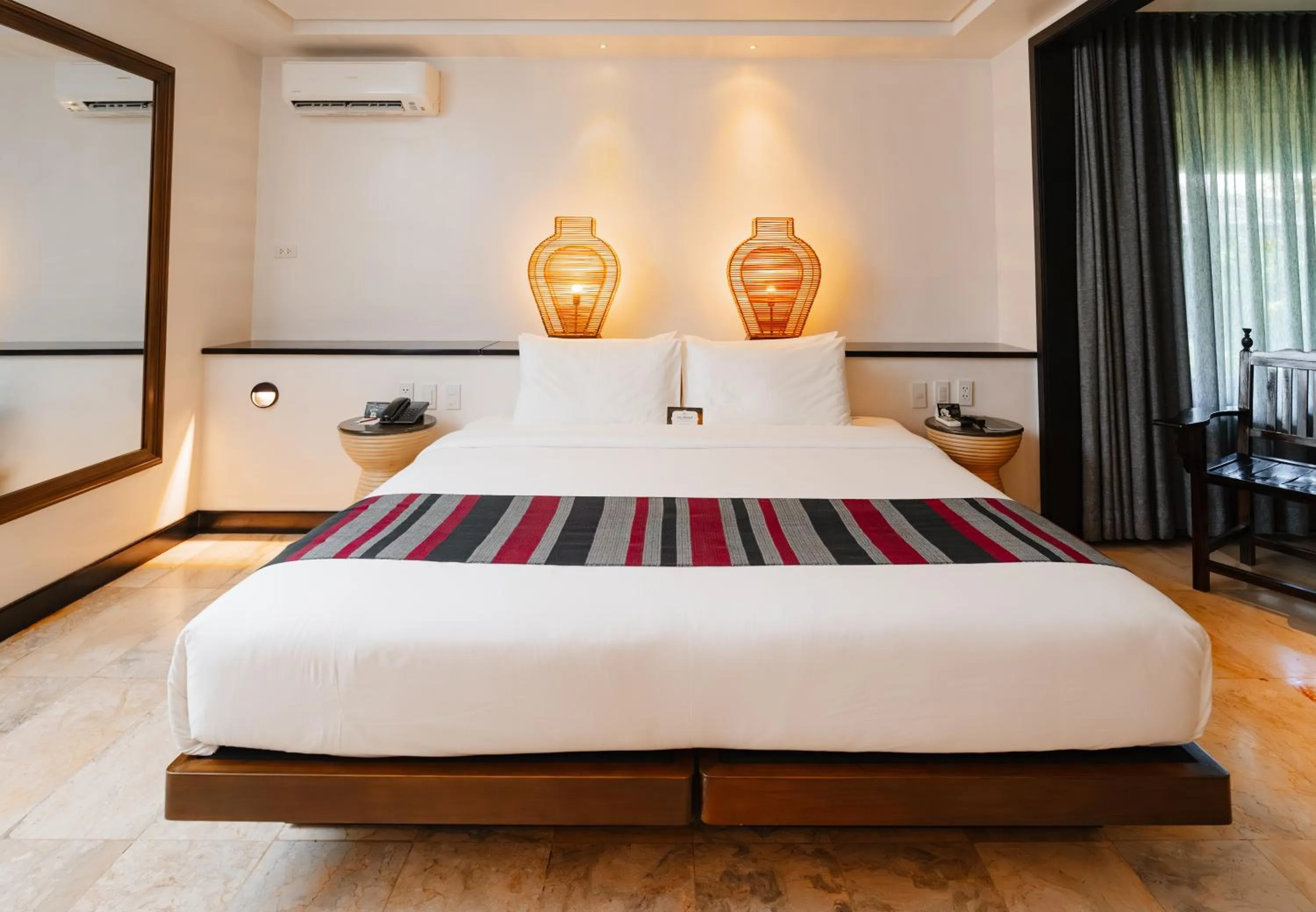 Bed in The Henry Resort Dumaguete