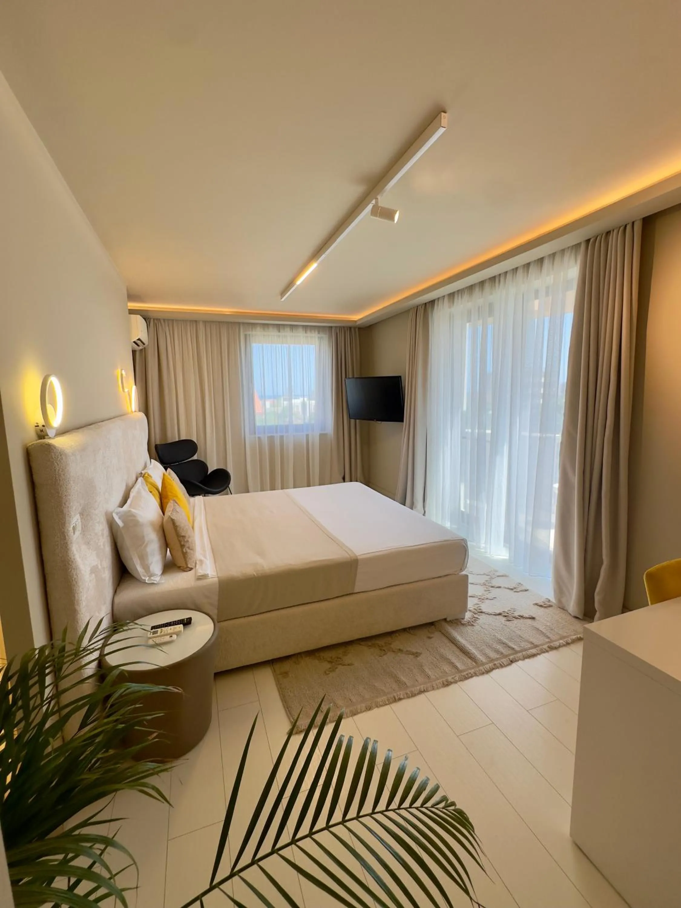 Bed in Mamaia Moments Villa, Mamaia Nord