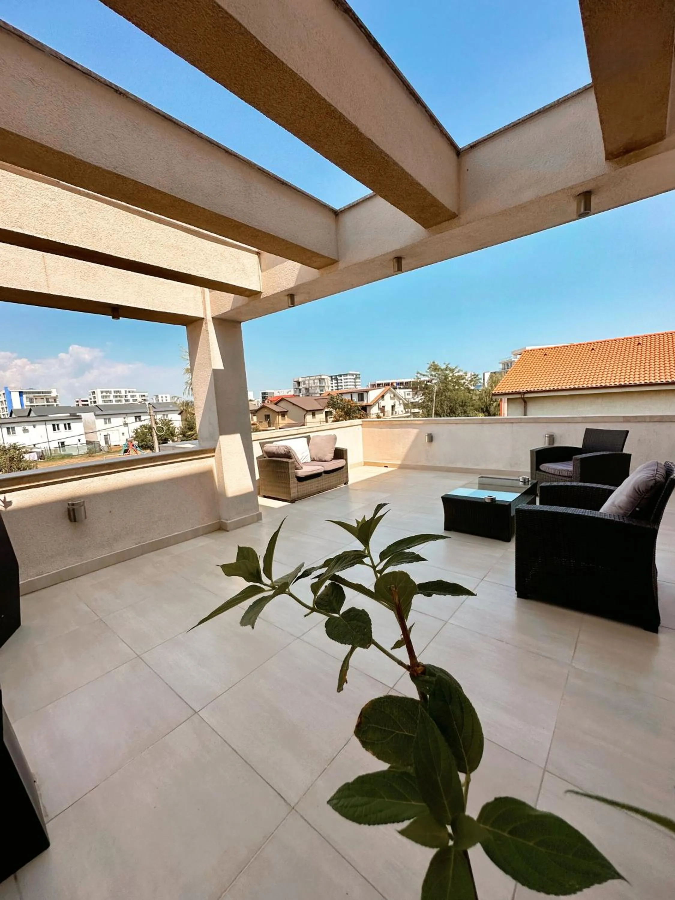 Balcony/Terrace in Mamaia Moments Villa, Mamaia Nord