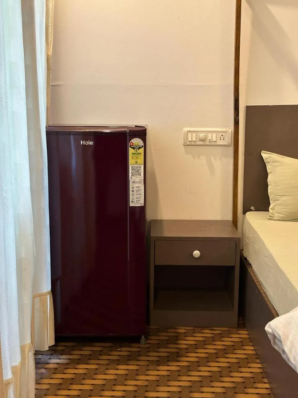 Bedroom, Bed in Patnem Beach Cottages