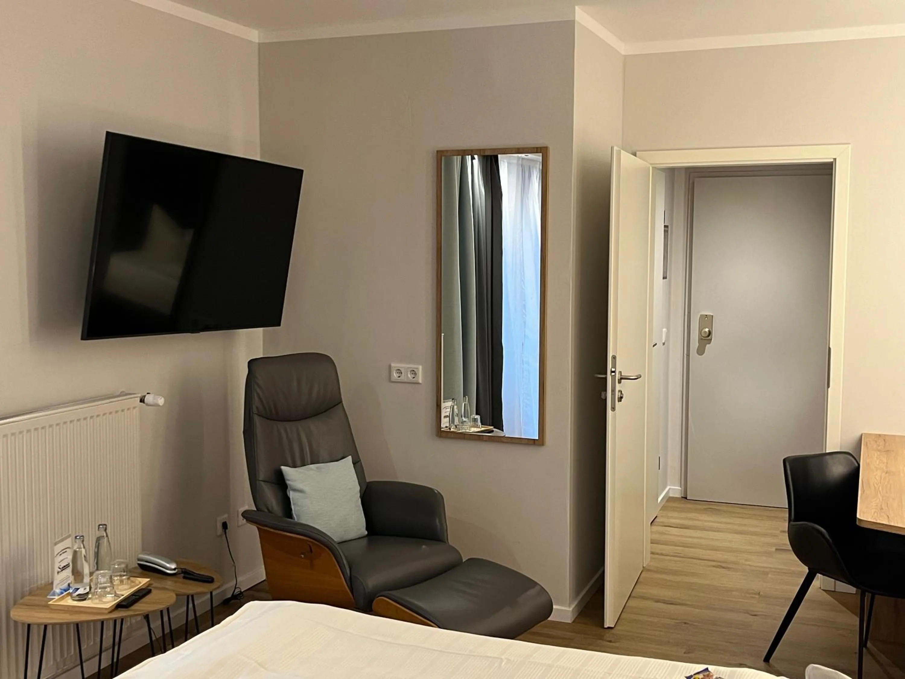 Bed in Hotel Senator