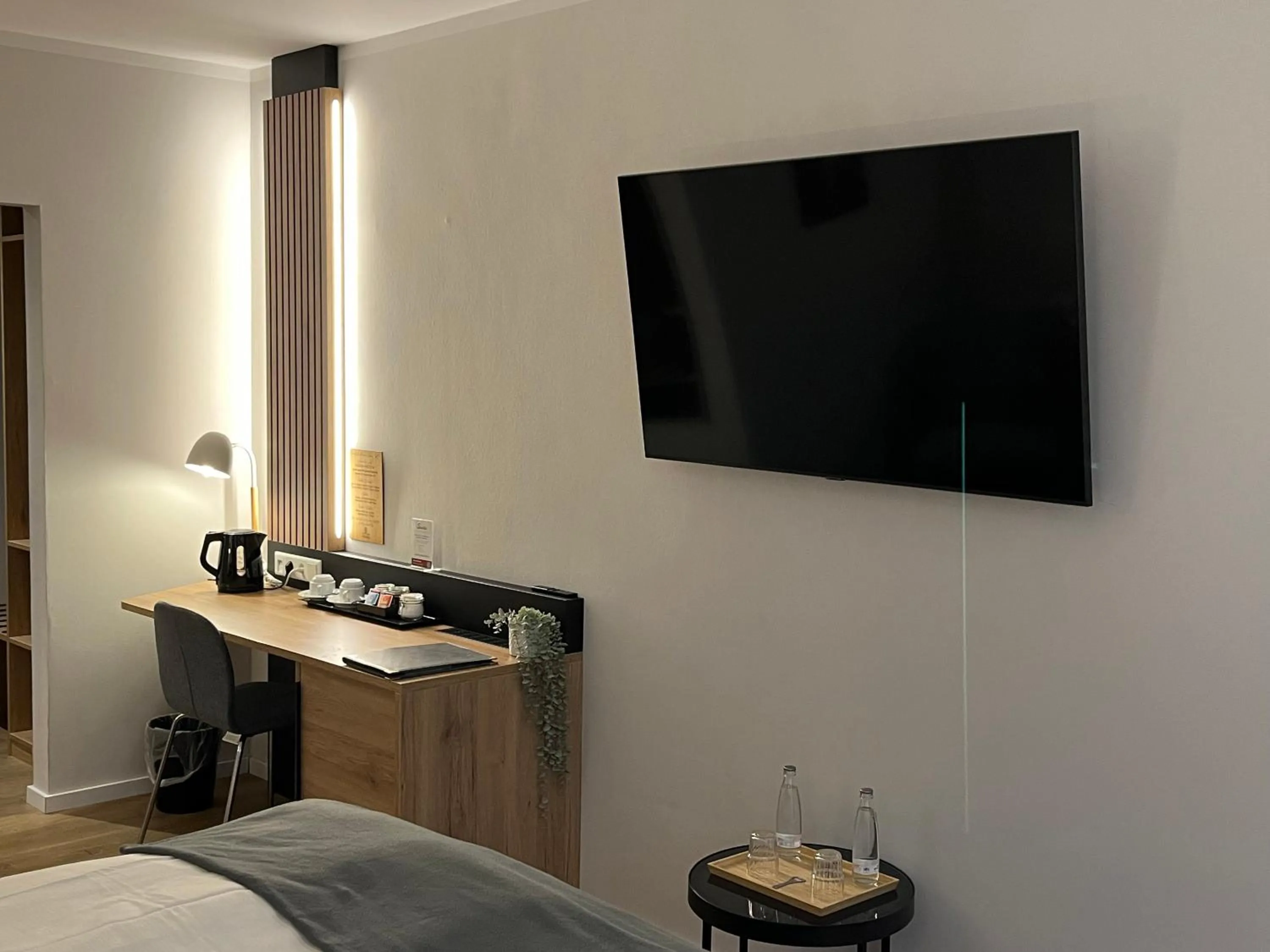 Bed in Hotel Senator