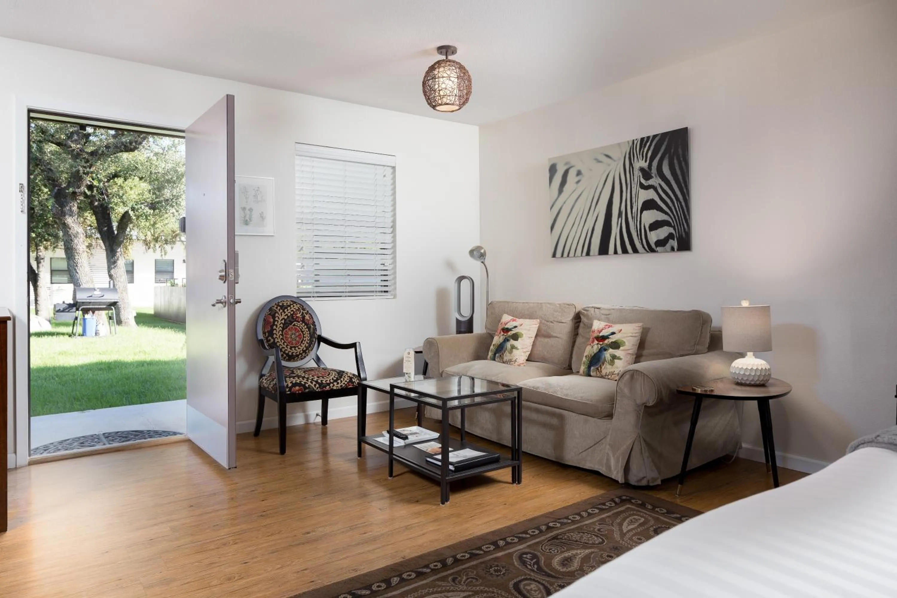 Living room in Hotel Flora and Fauna