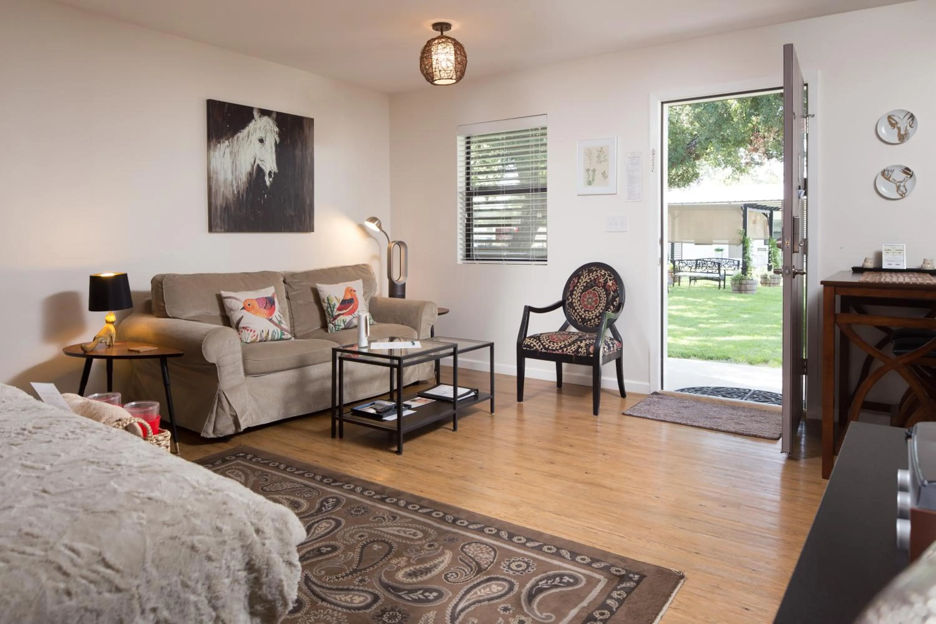 Living room in Hotel Flora and Fauna