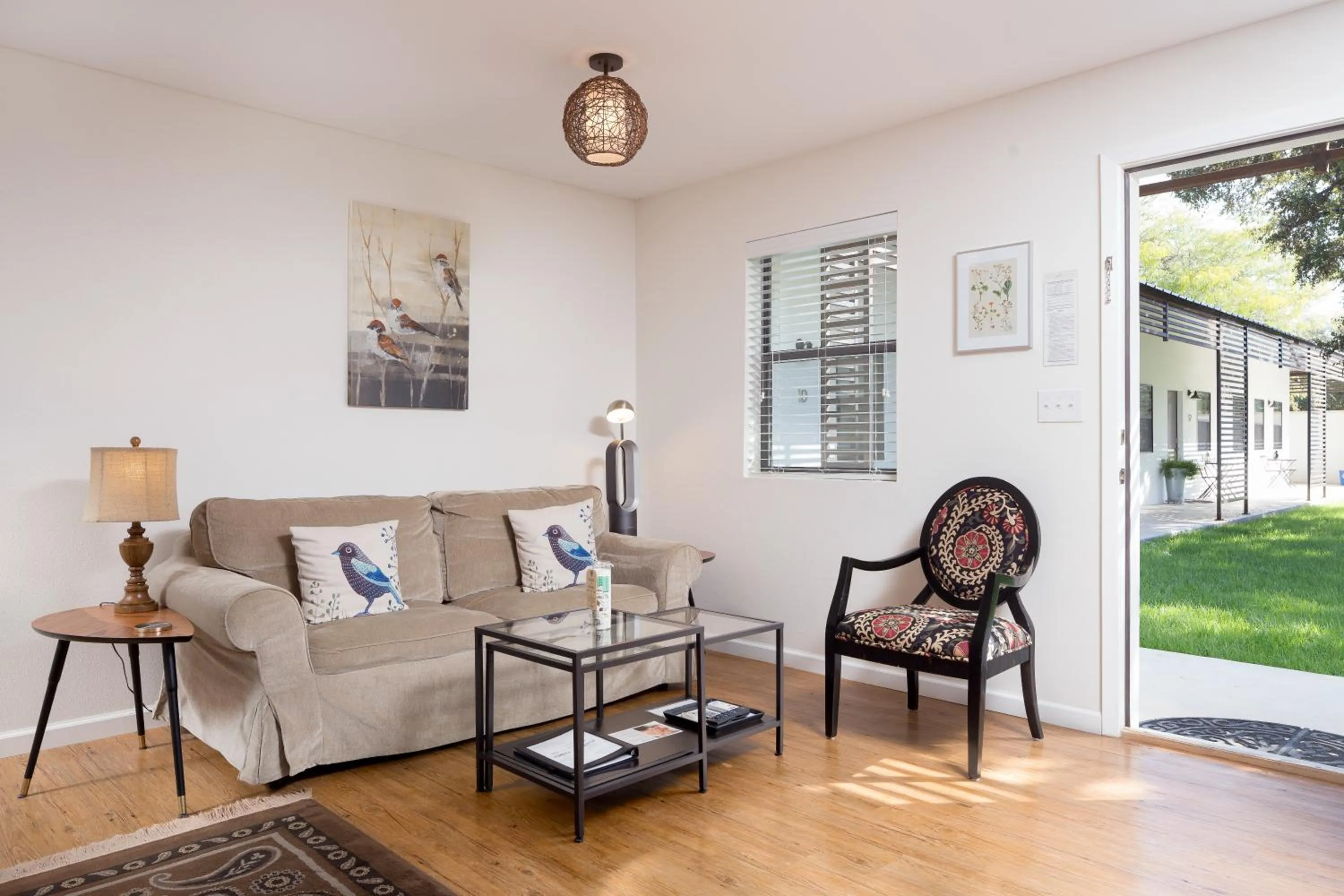 Living room in Hotel Flora and Fauna