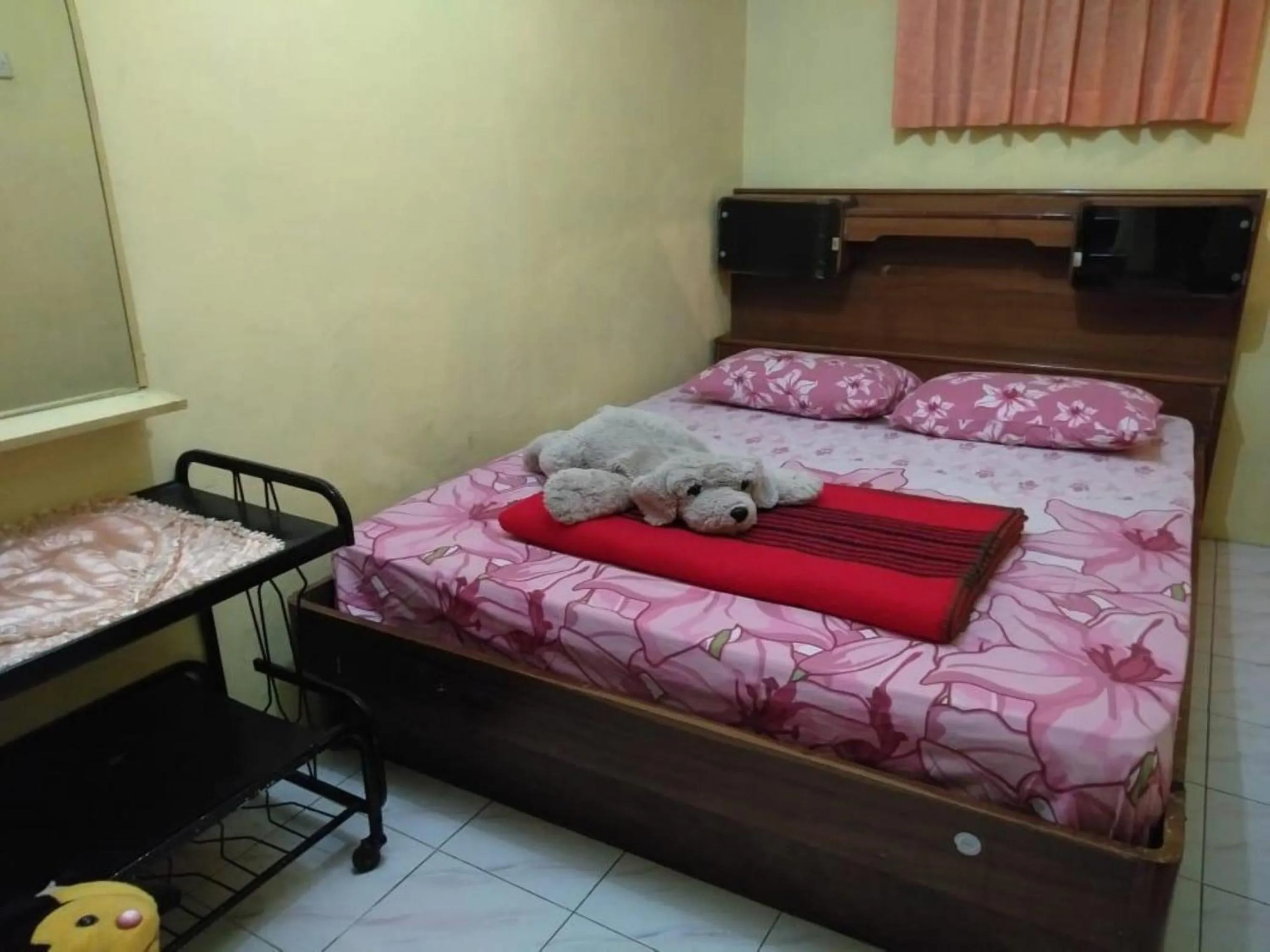 Bedroom, Bed in Villa Trijaya