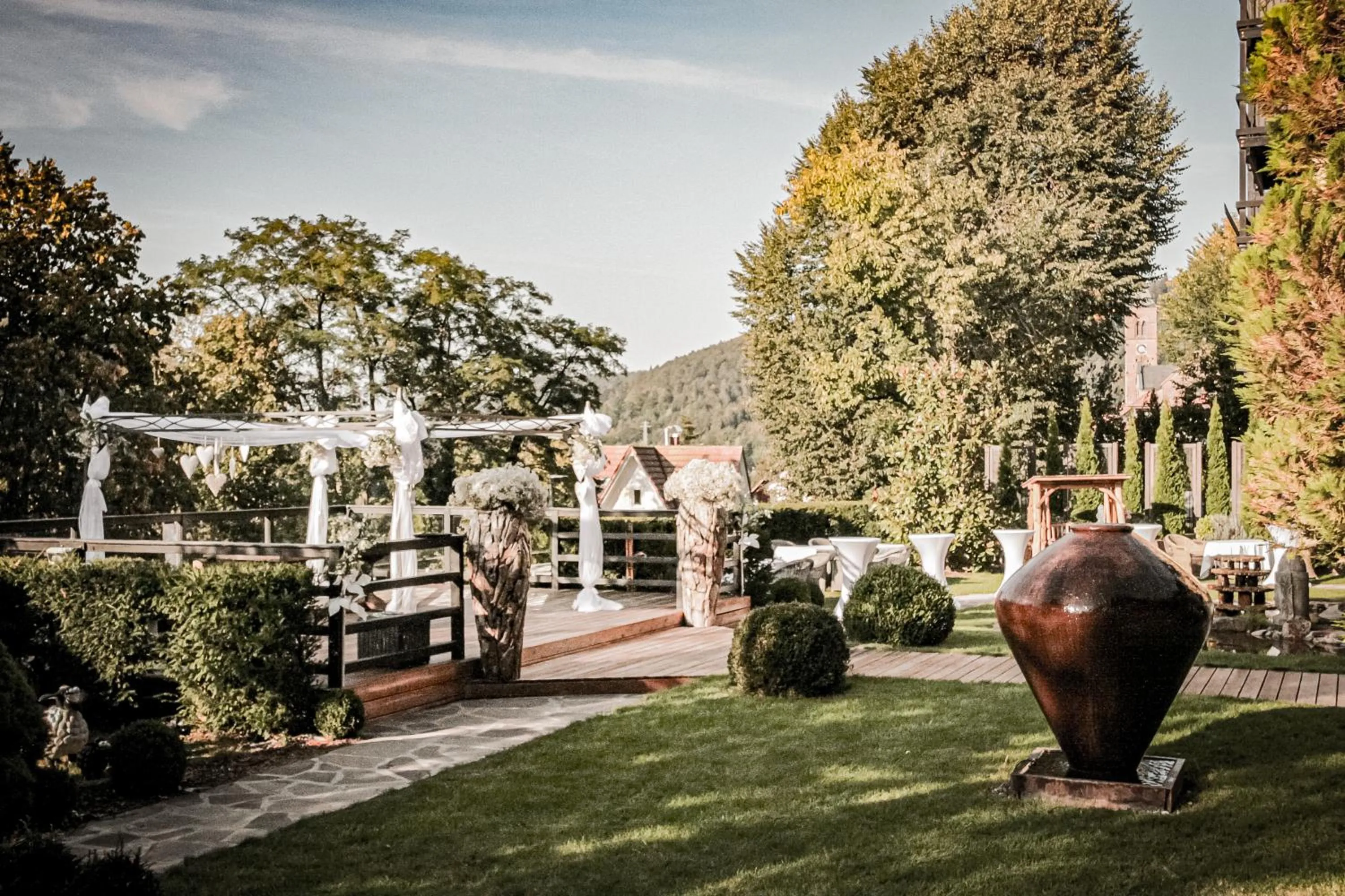 Garden in Parkhotel Luise Bad Herrenalb