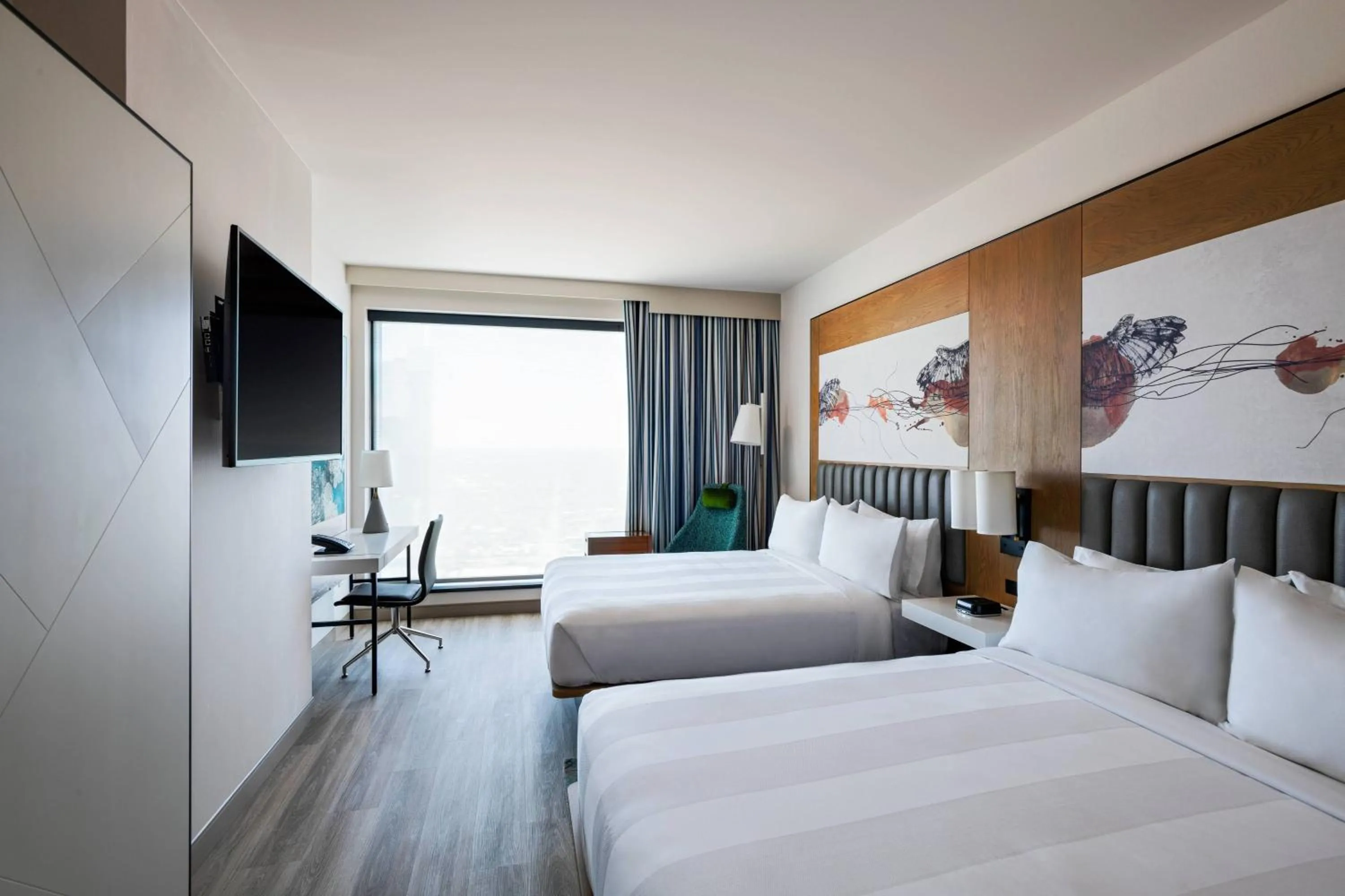 Photo of the whole room, Bed in Austin Marriott Downtown