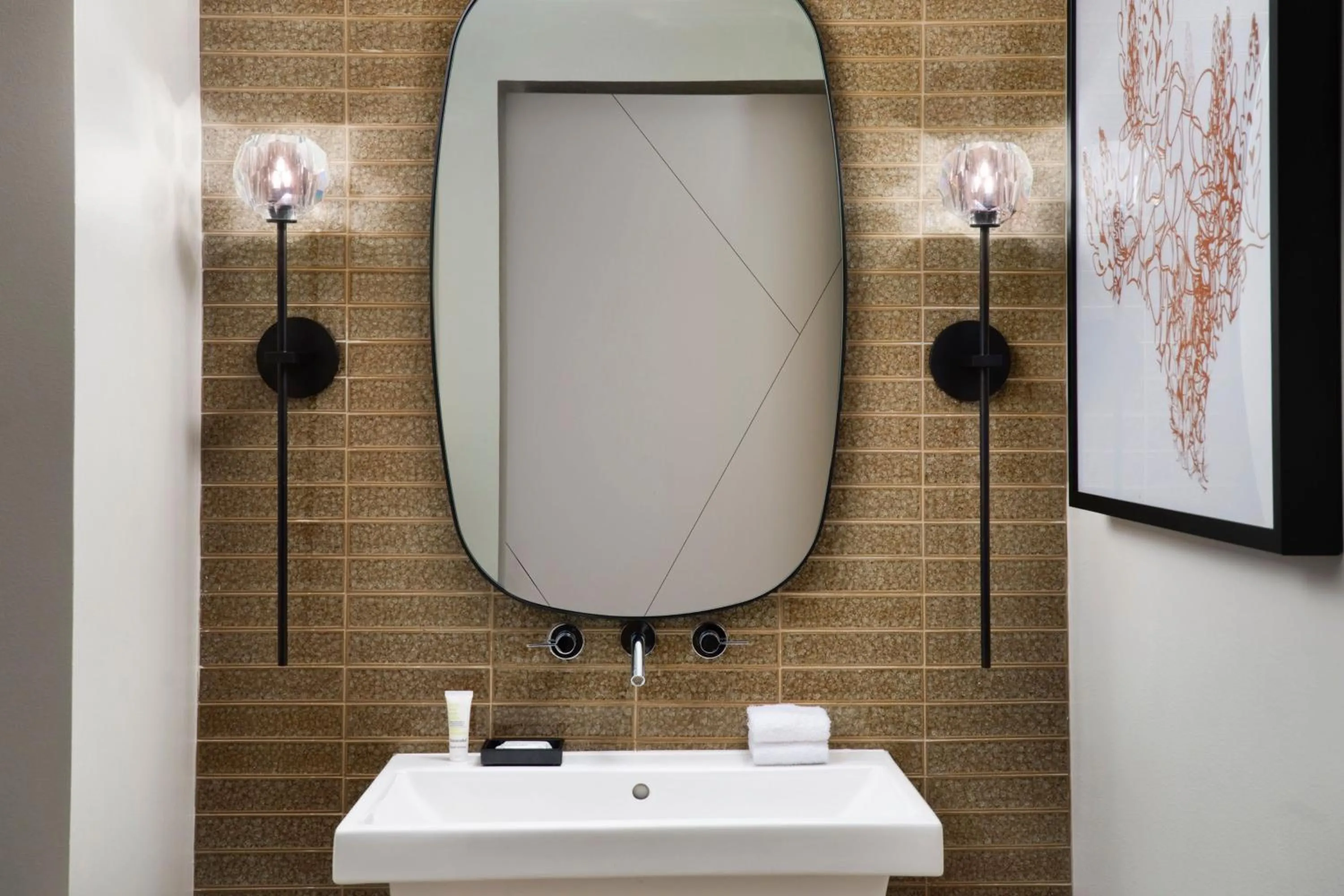 Bathroom in Austin Marriott Downtown