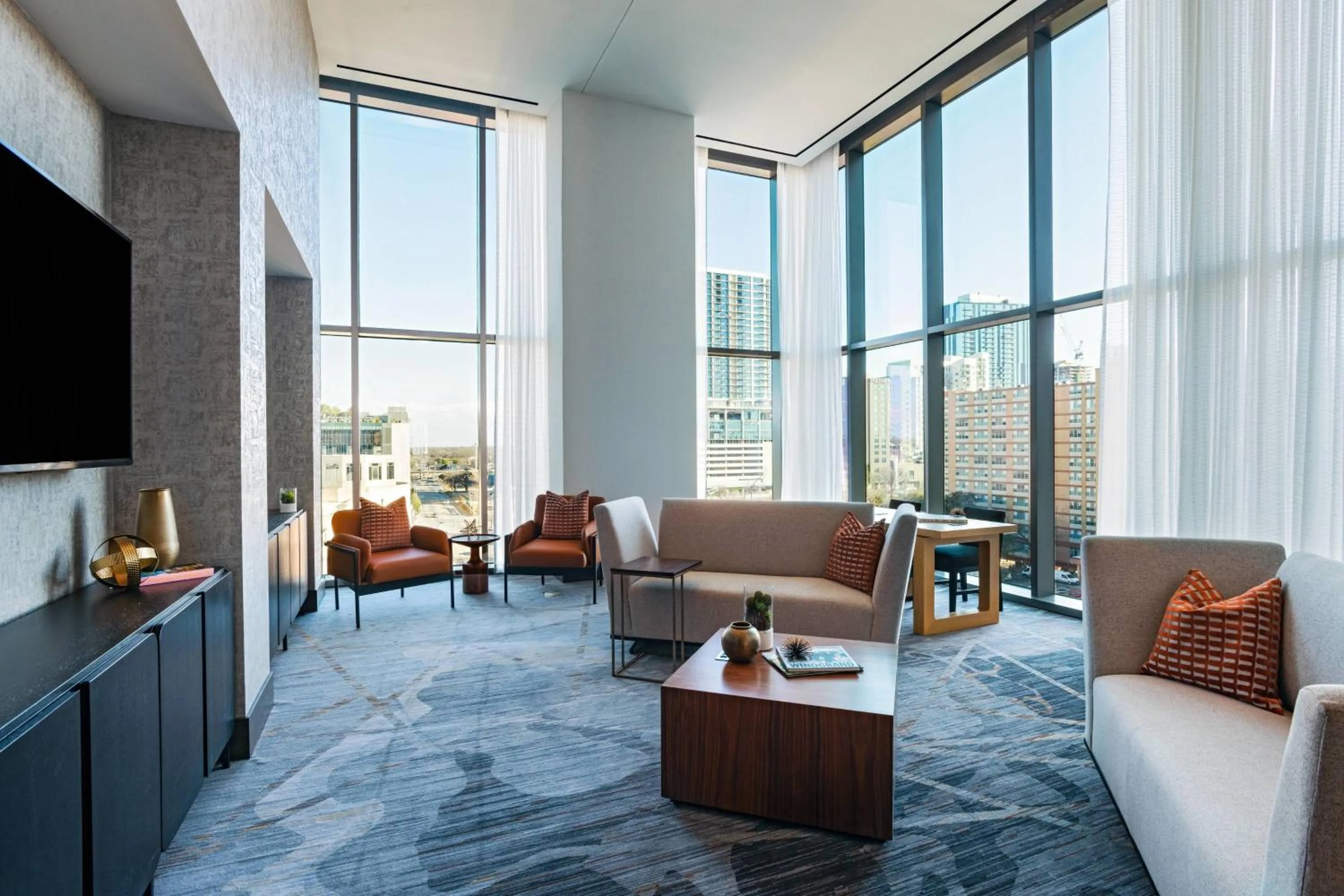 Lounge or bar in Austin Marriott Downtown