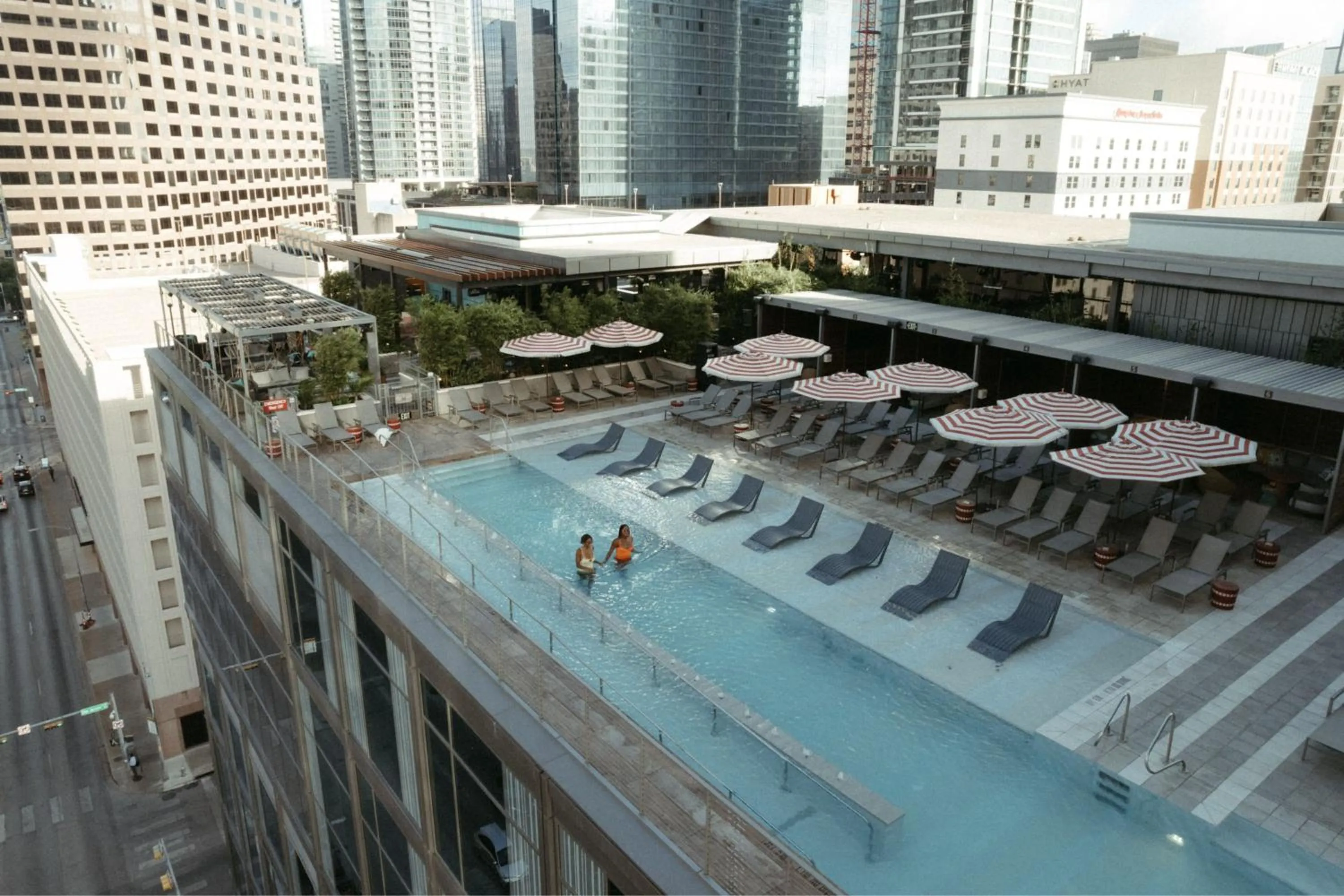 Fitness centre/facilities in Austin Marriott Downtown
