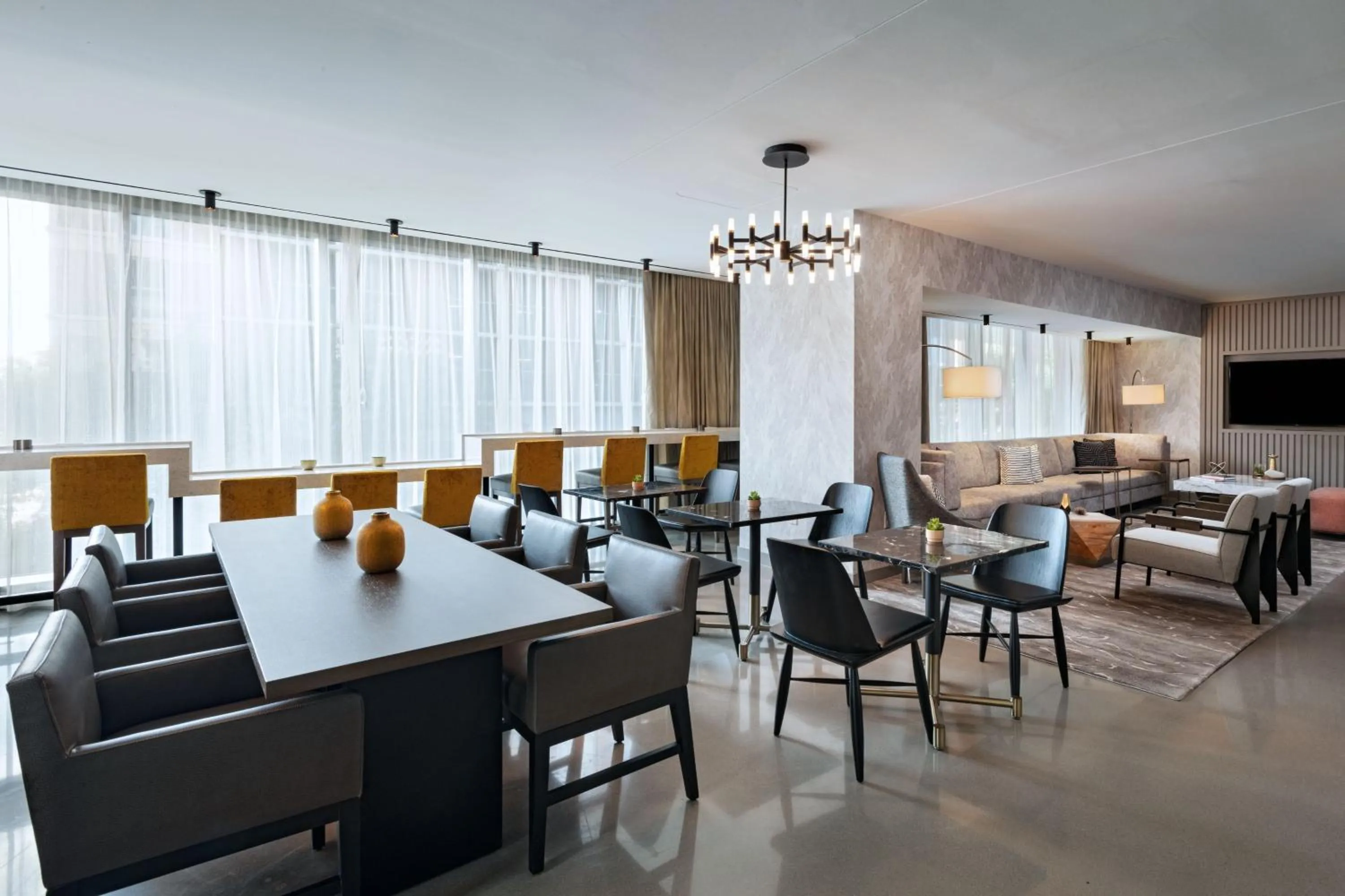 Lounge or bar in Austin Marriott Downtown