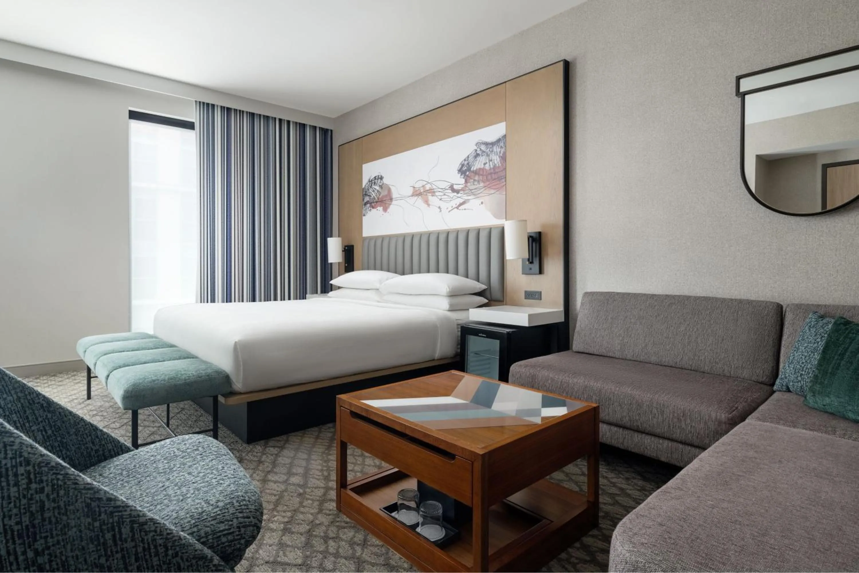 Photo of the whole room, Bed in Austin Marriott Downtown