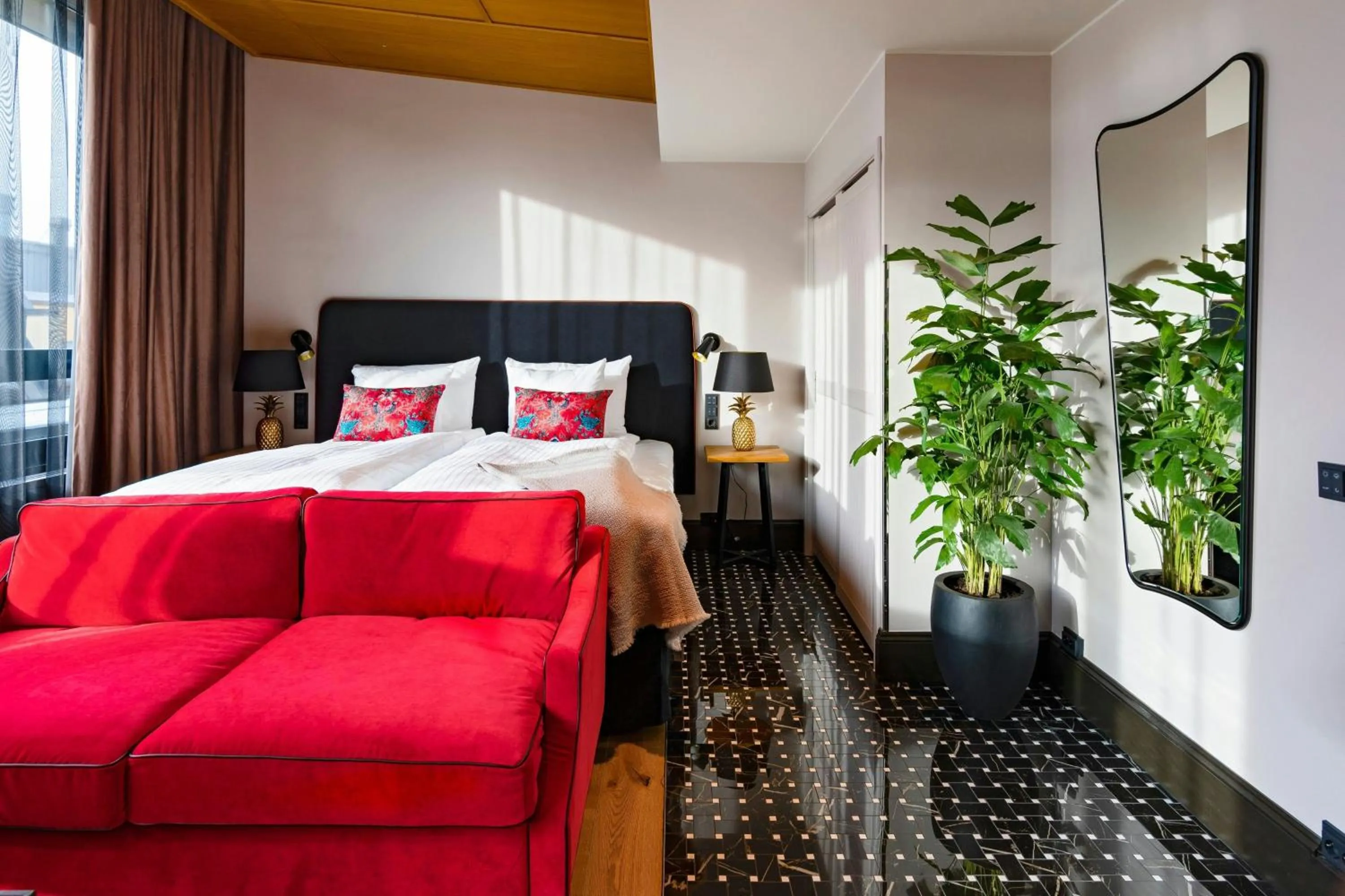 Photo of the whole room, Bed in Hotel U14, Autograph Collection