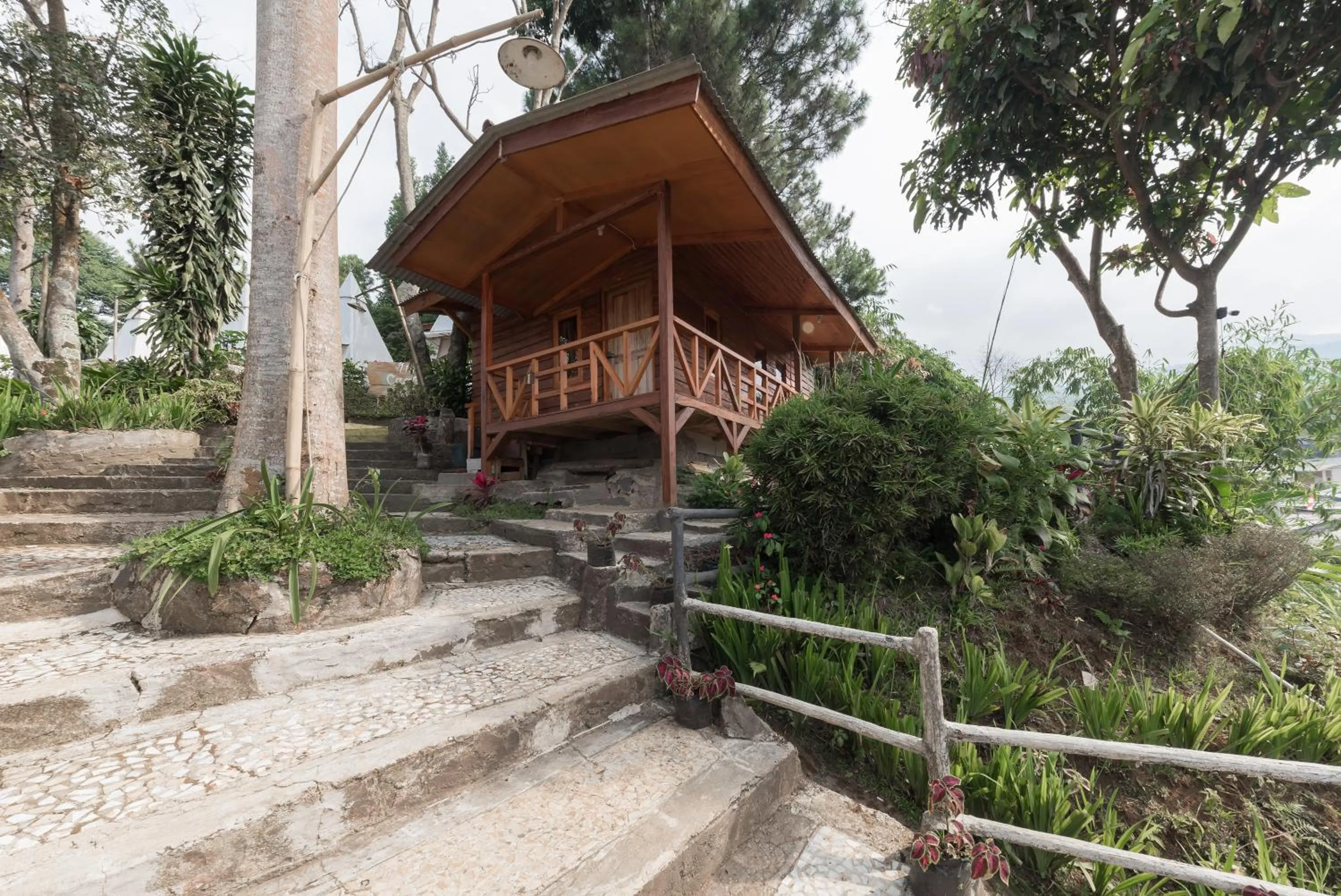 Property building in Urbanview Hotel D'Pineapple Villa Ciater by RedDoorz