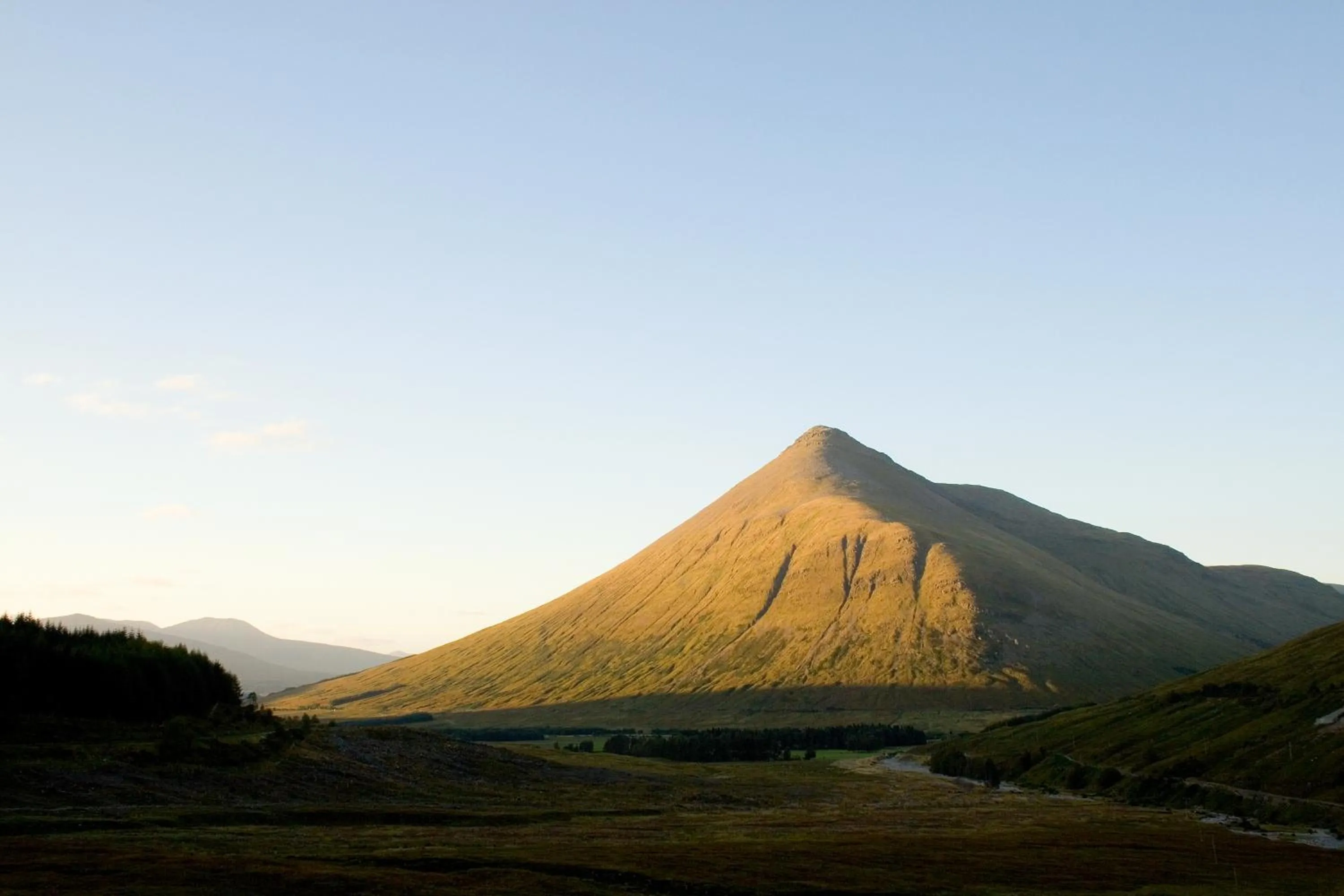Natural landscape in Crianlarich Youth Hostel