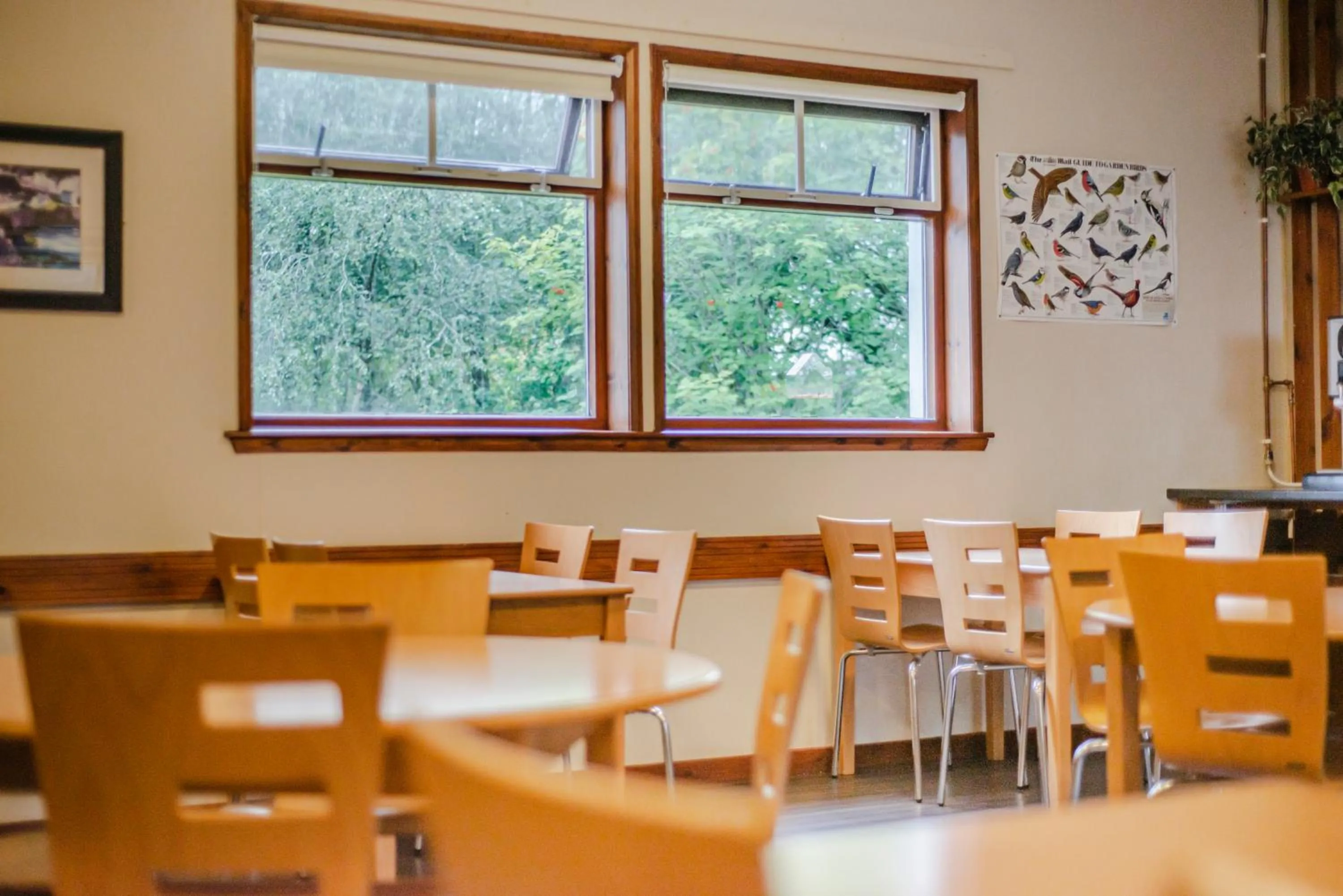 Seating area in Crianlarich Youth Hostel