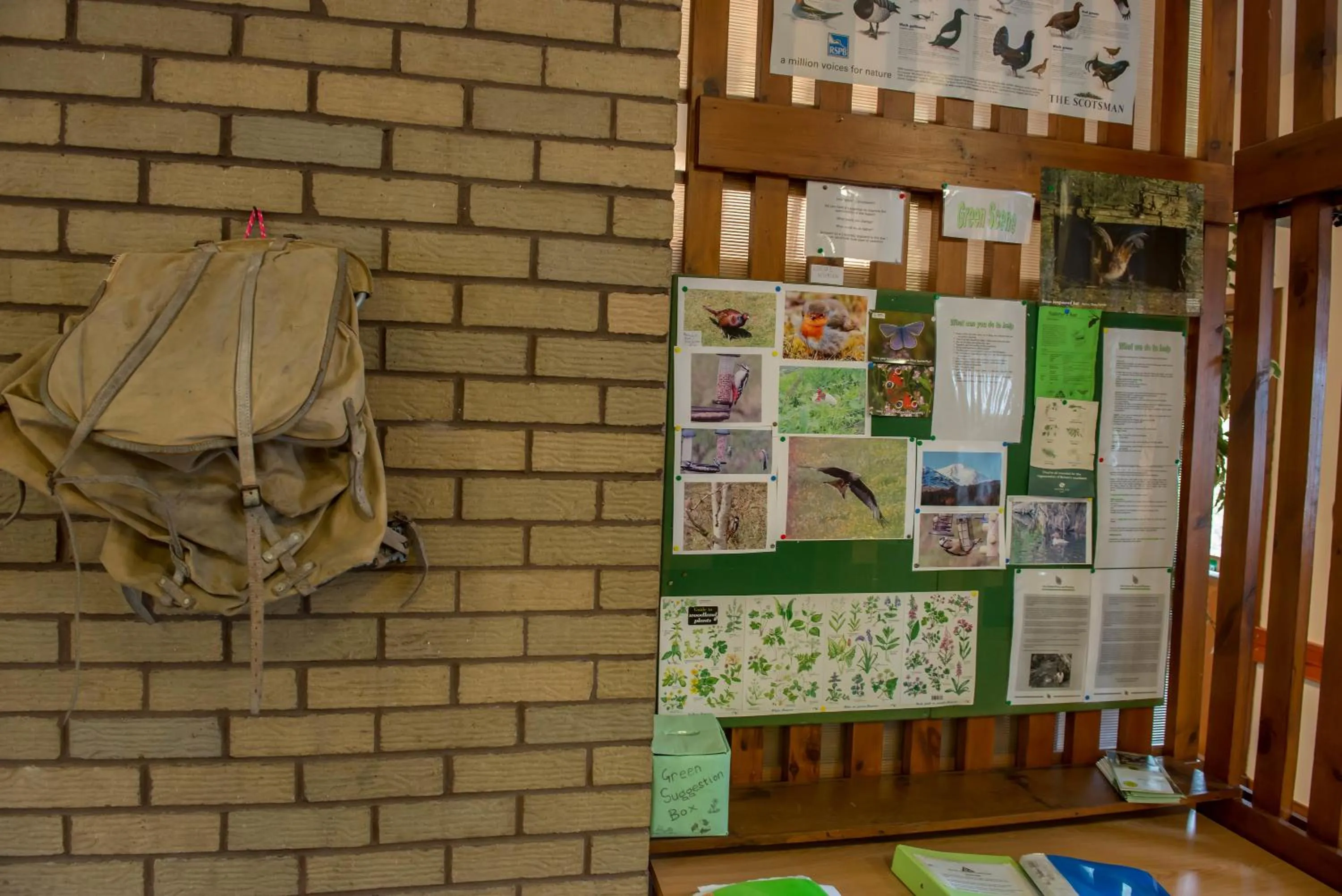Lobby or reception in Crianlarich Youth Hostel