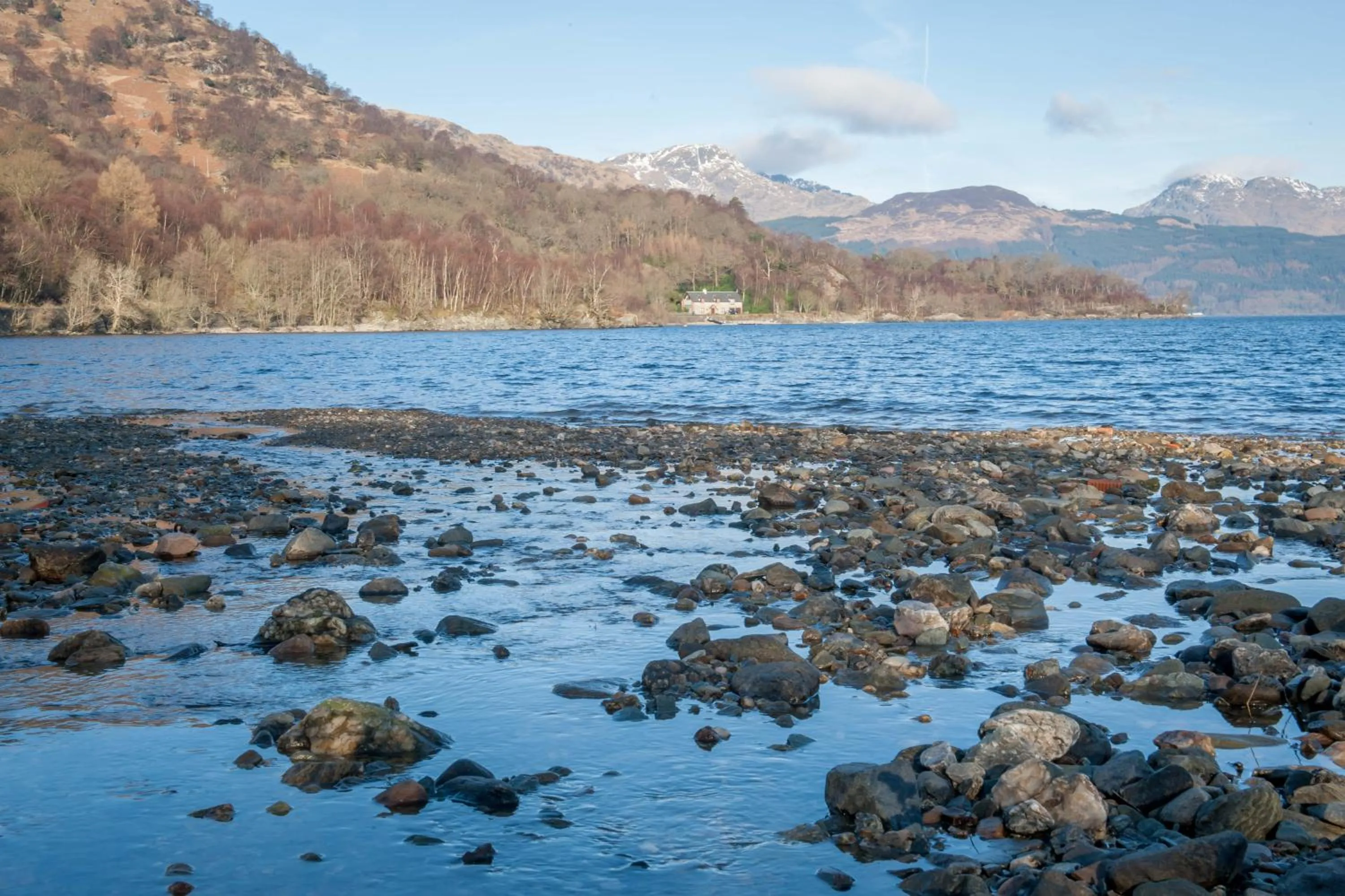 Natural landscape in Crianlarich Youth Hostel
