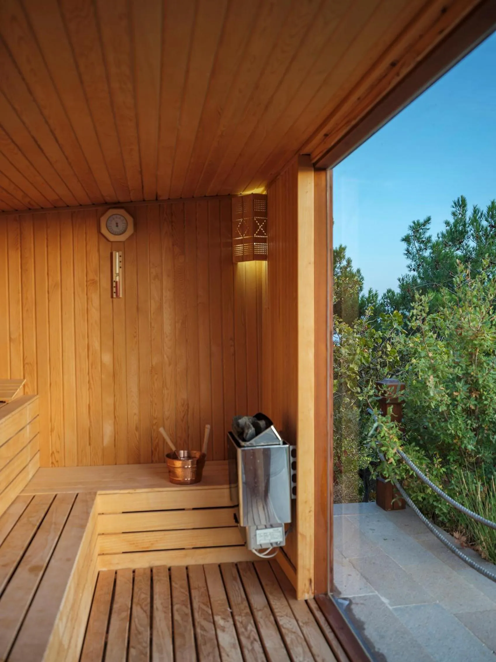 Sauna in Simurg Inn