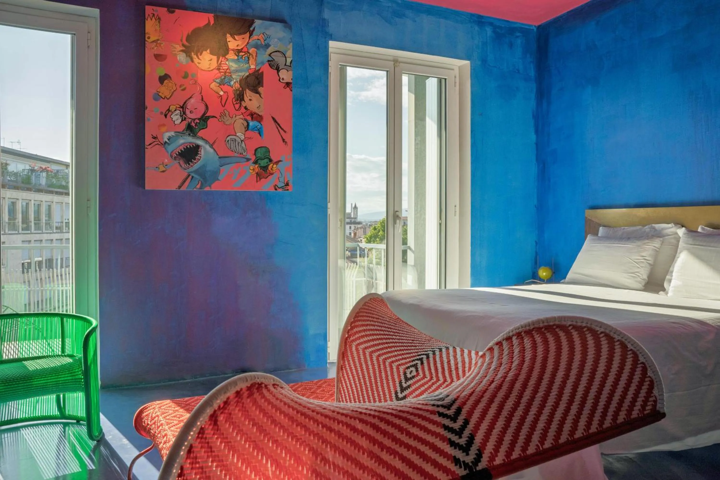 Photo of the whole room, Bed in Boutique Hotel Trieste - Adults Only