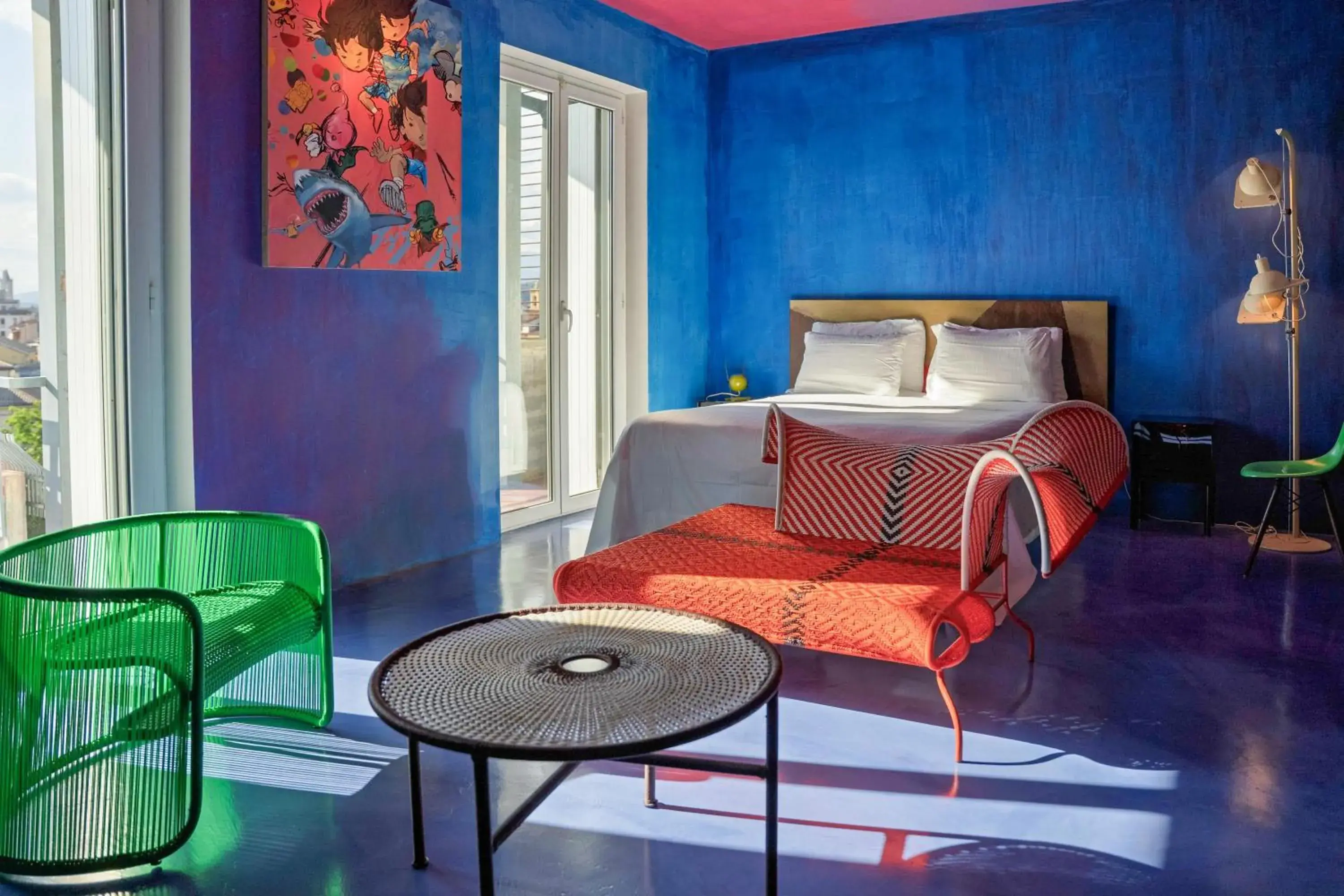 Bedroom, Bed in Boutique Hotel Trieste - Adults Only Bedroom, Bed in Boutique Hotel Trieste - Adults Only