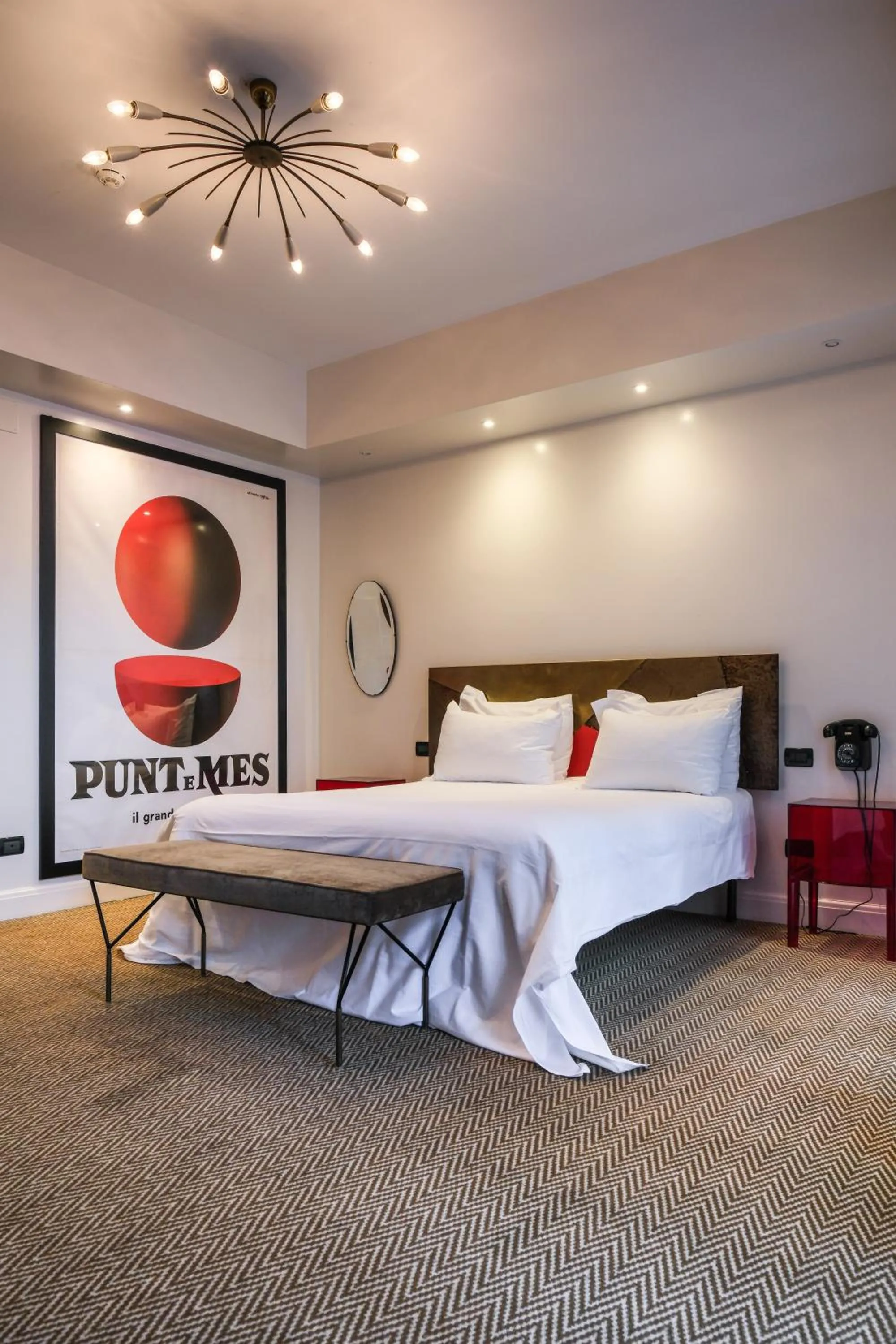 Bed in Boutique Hotel Trieste - Adults Only