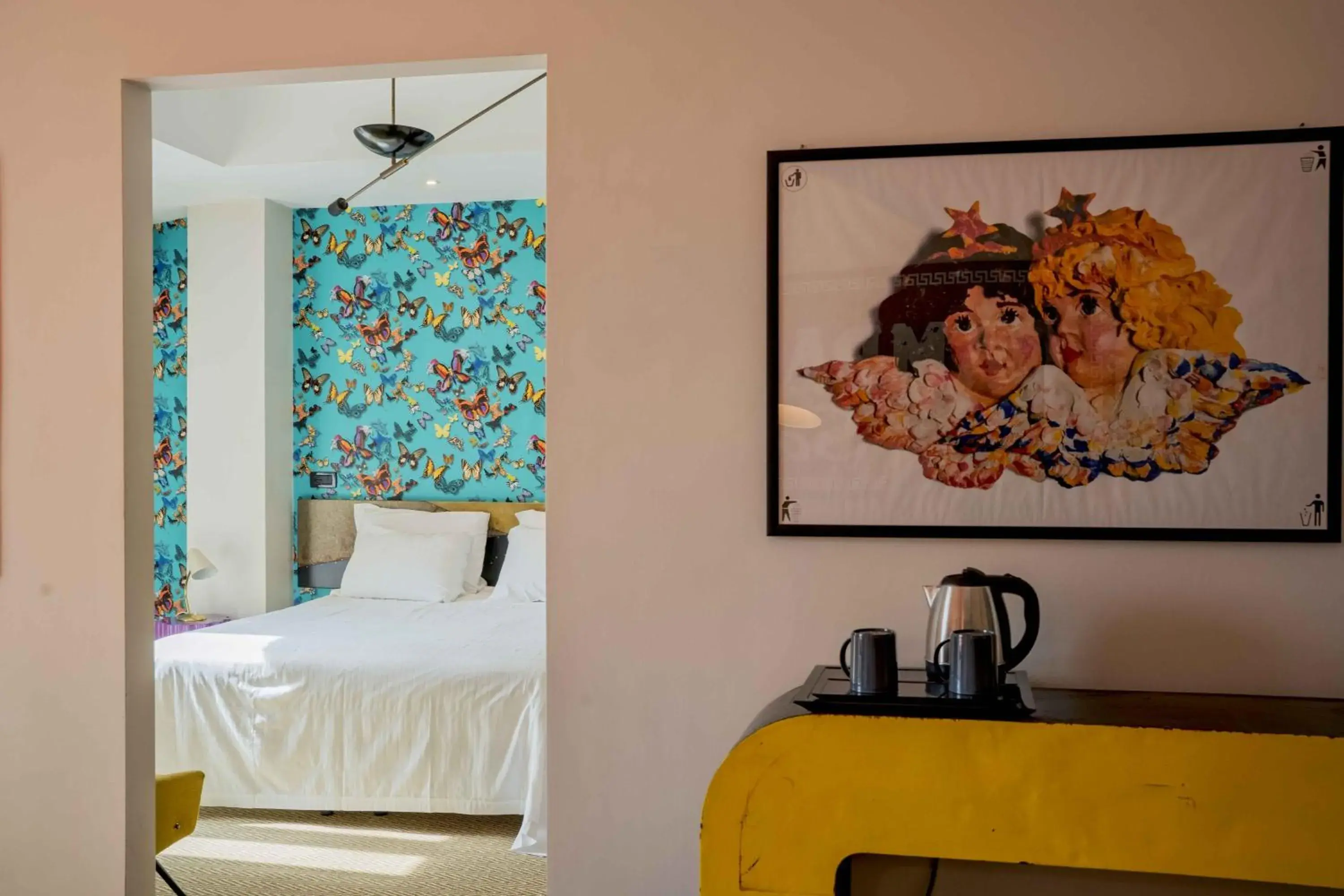 Photo of the whole room, Bed in Boutique Hotel Trieste - Adults Only Photo of the whole room, Bed in Boutique Hotel Trieste - Adults Only