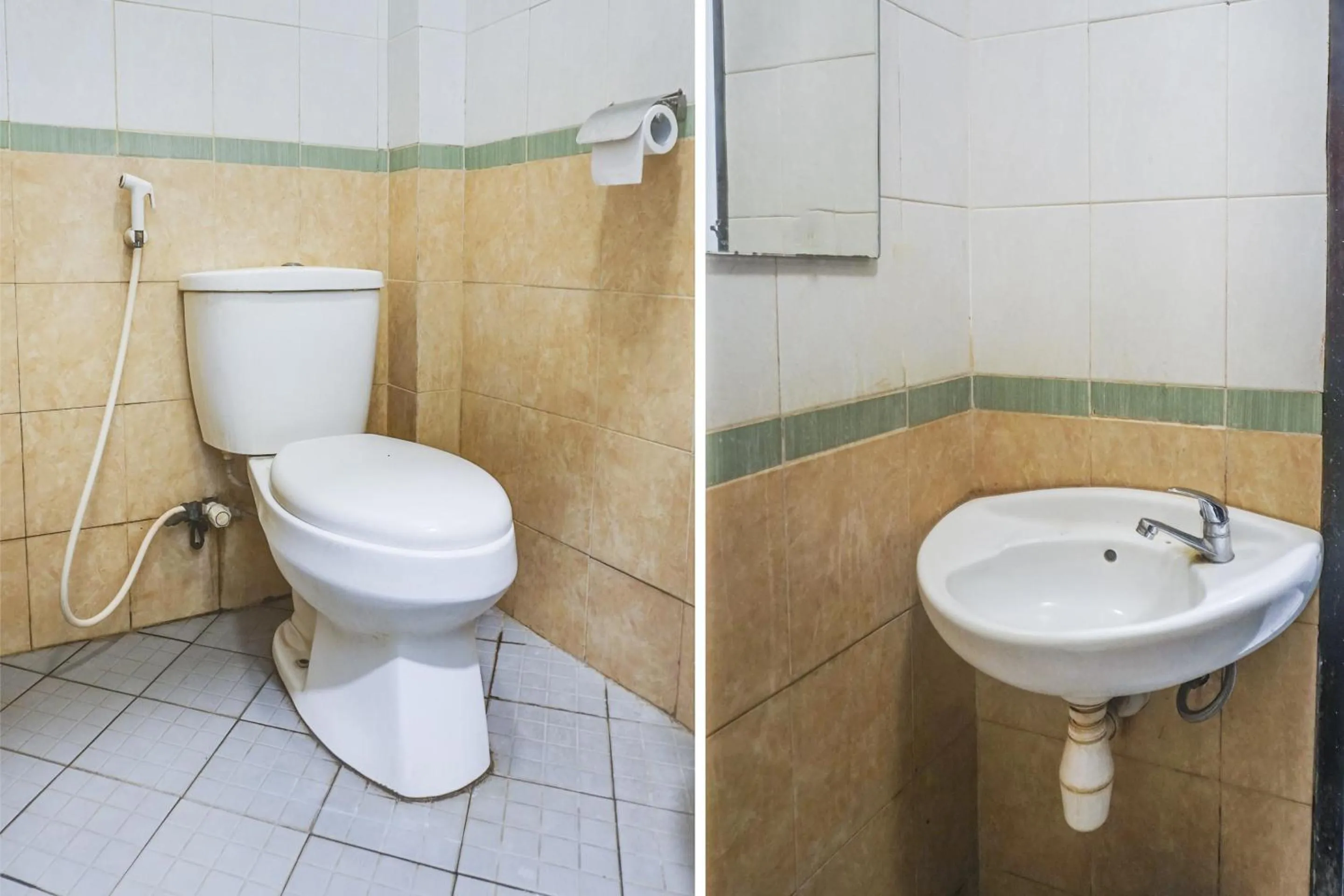 Bathroom in Hotel O Makassar near Mall Panakukkang formerly Sayang Home Stay