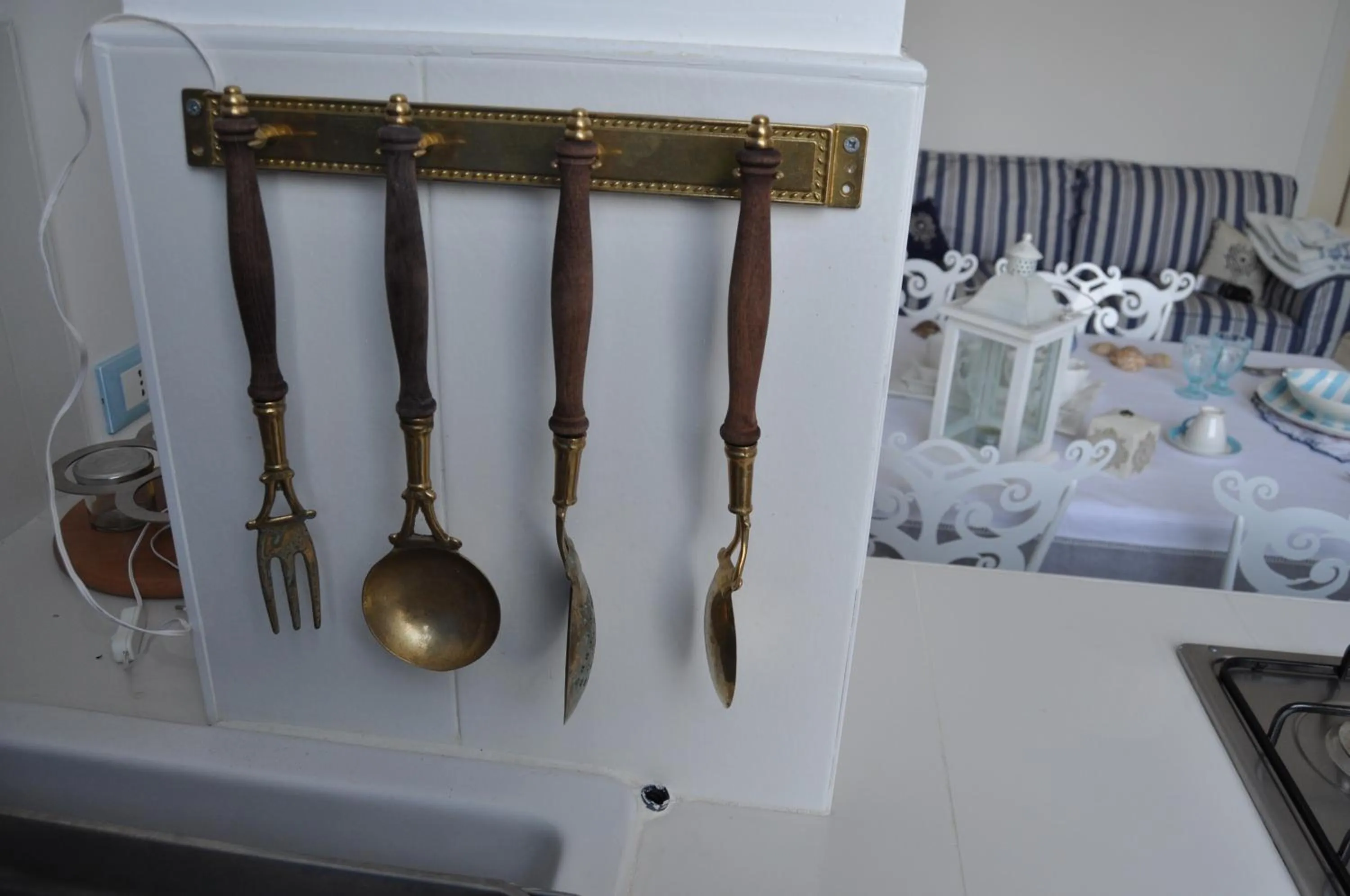 Kitchen or kitchenette, Bed in I Citri