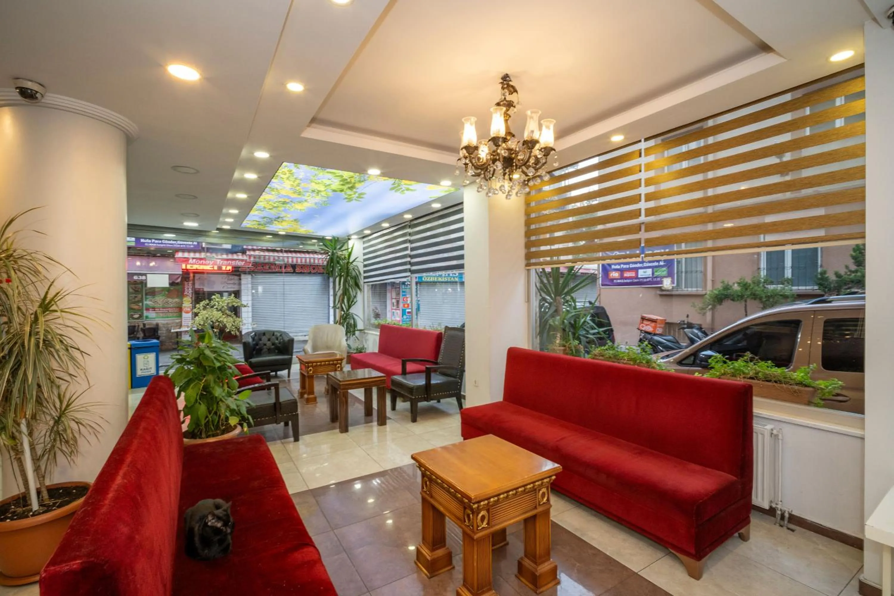 Lobby or reception in Hotel Simper