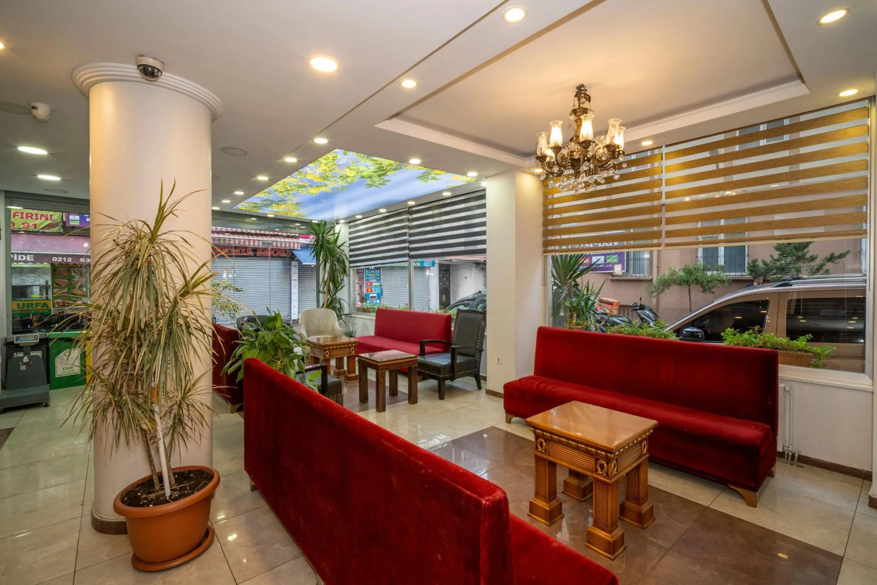 Lobby or reception in Hotel Simper