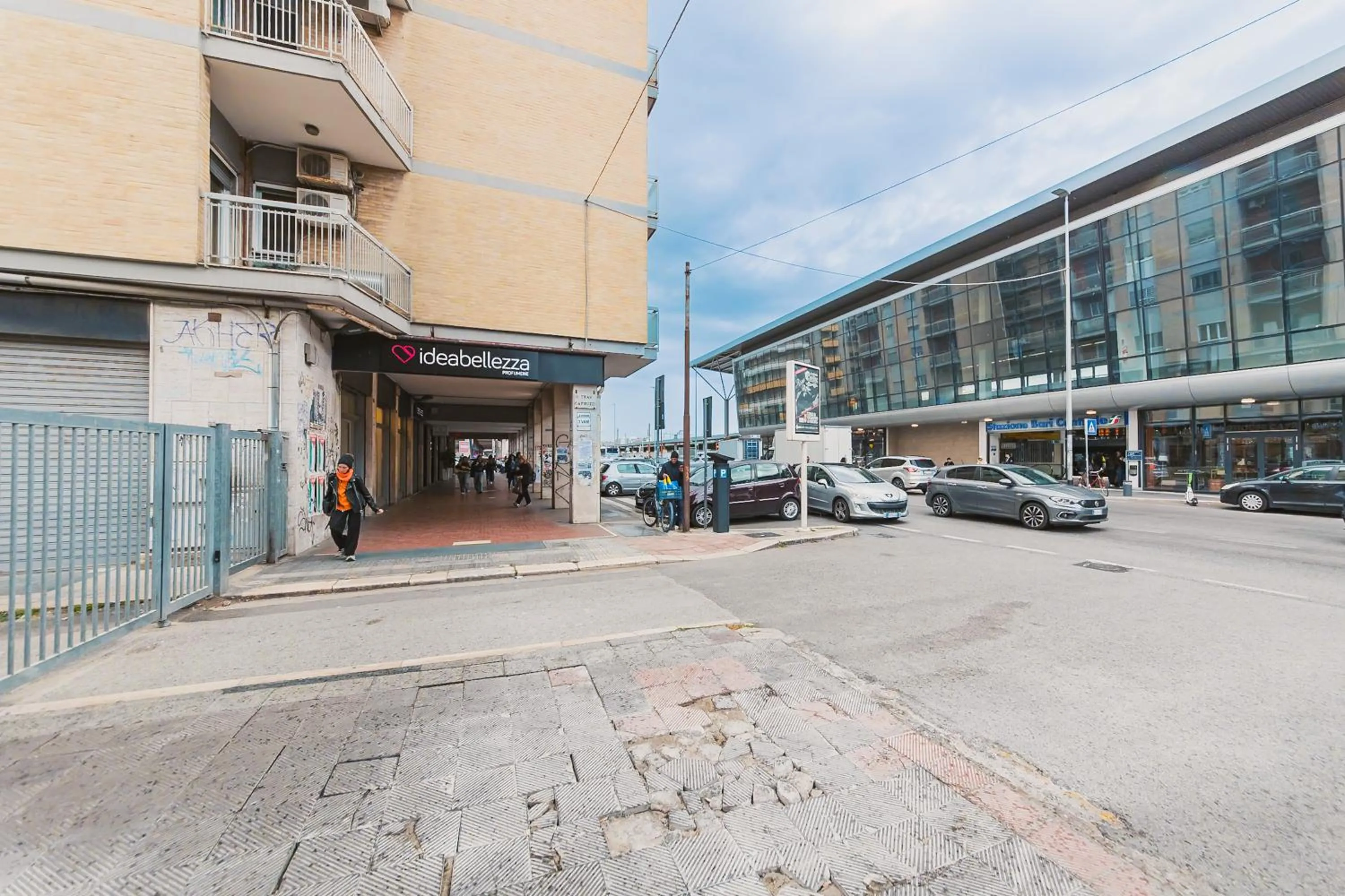 Street view in Apulia Rooms Bari