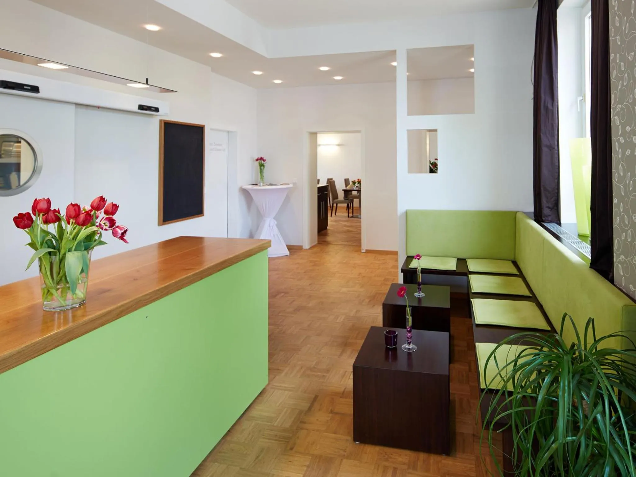 Lobby or reception in Hotel Karolinger Hof