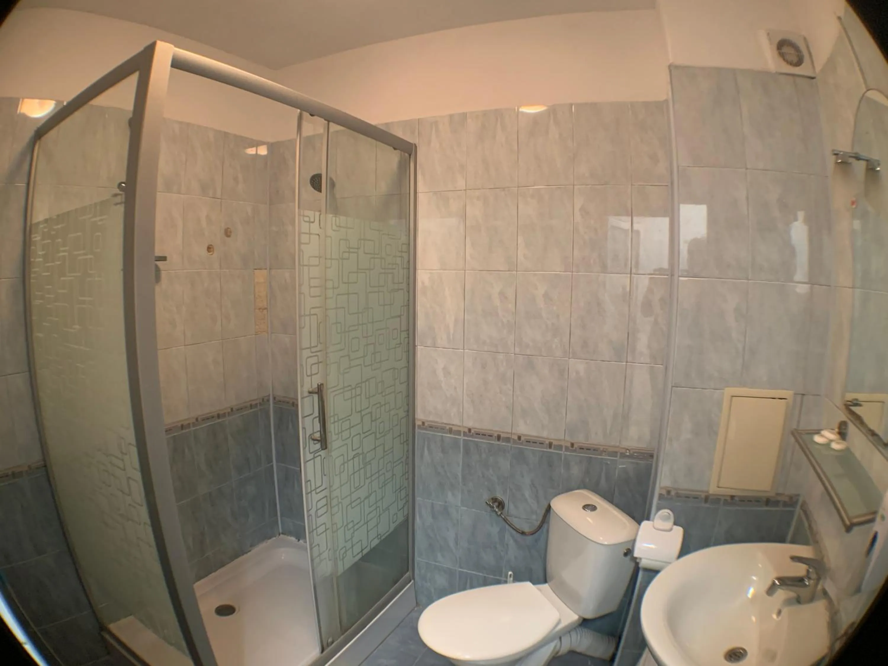 Bathroom in Samuil Apartments - Central Burgas
