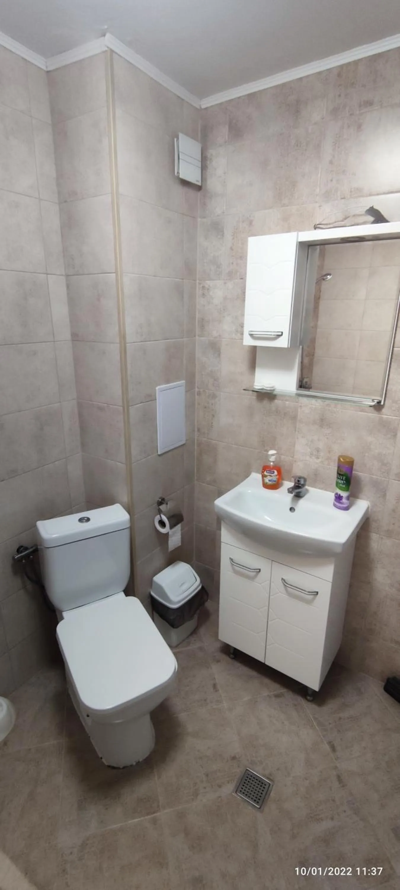 Bathroom in Samuil Apartments - Central Burgas