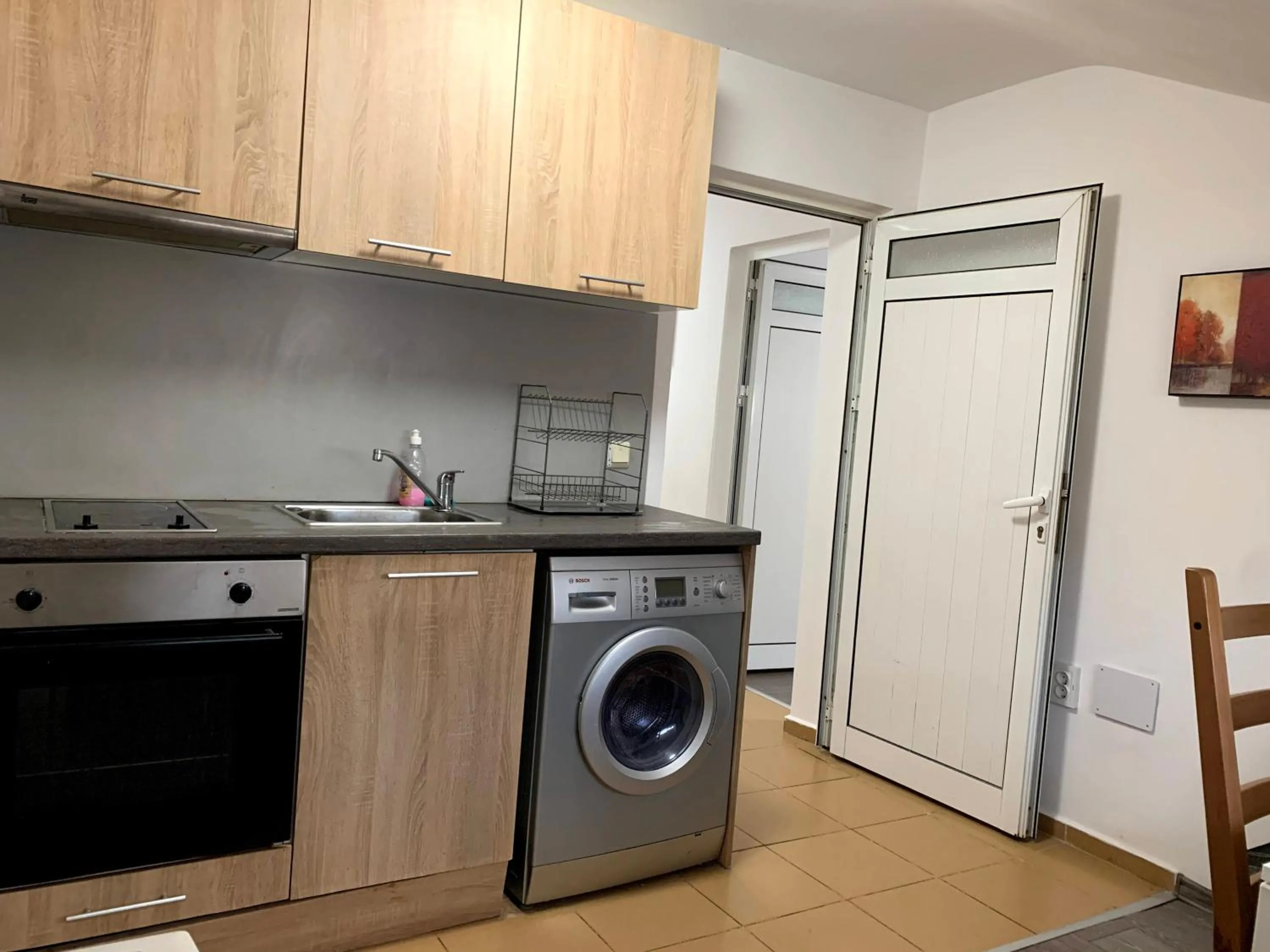 kitchen in Samuil Apartments - Central Burgas