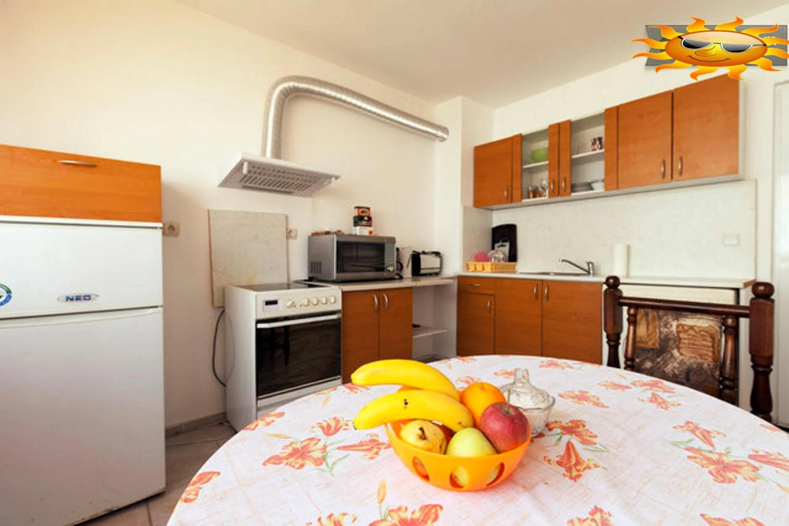 Kitchen or kitchenette in Samuil Apartments - Central Burgas