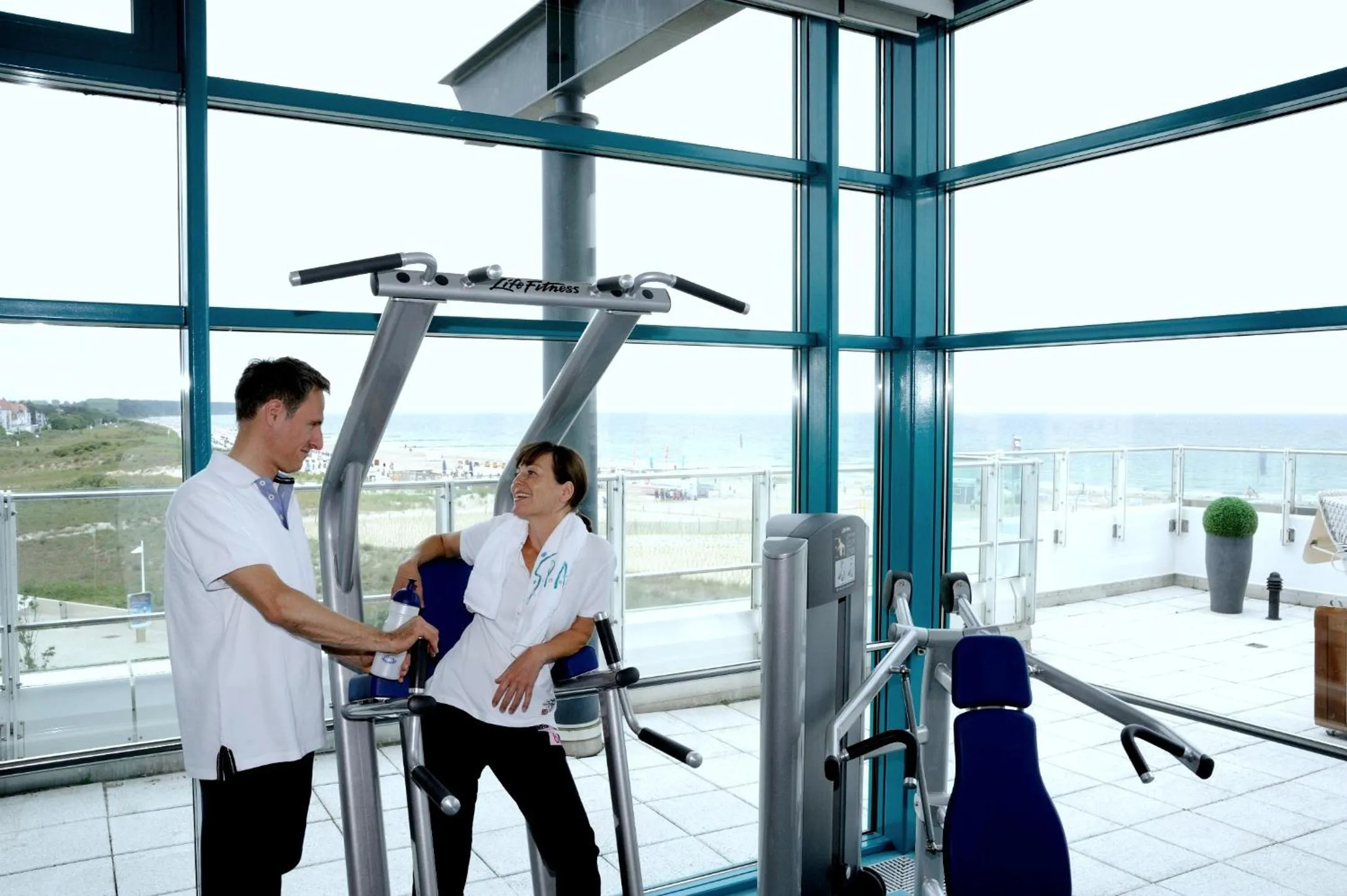 Fitness centre/facilities in Hotel Neptun