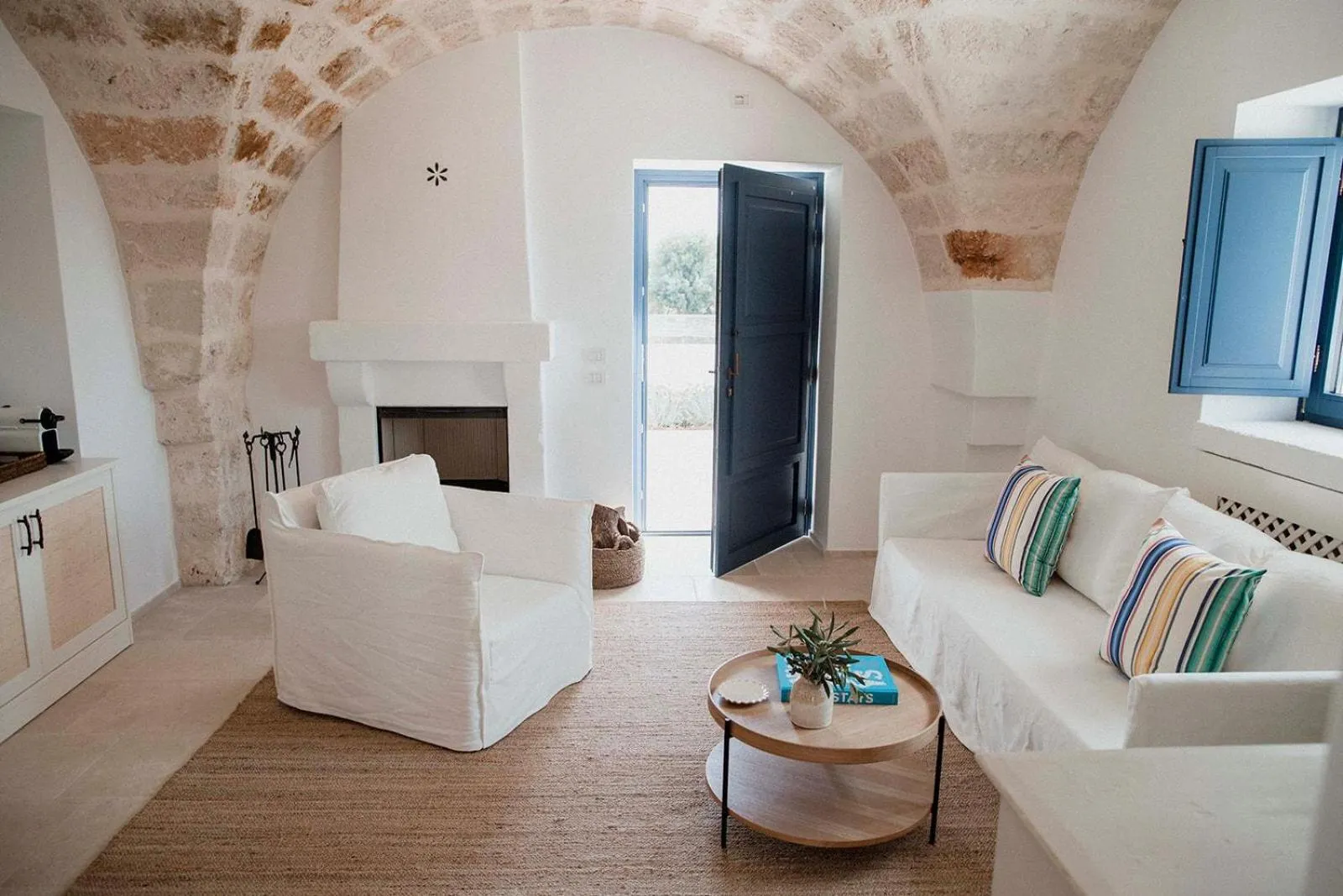 Living room in Masseria Calderisi