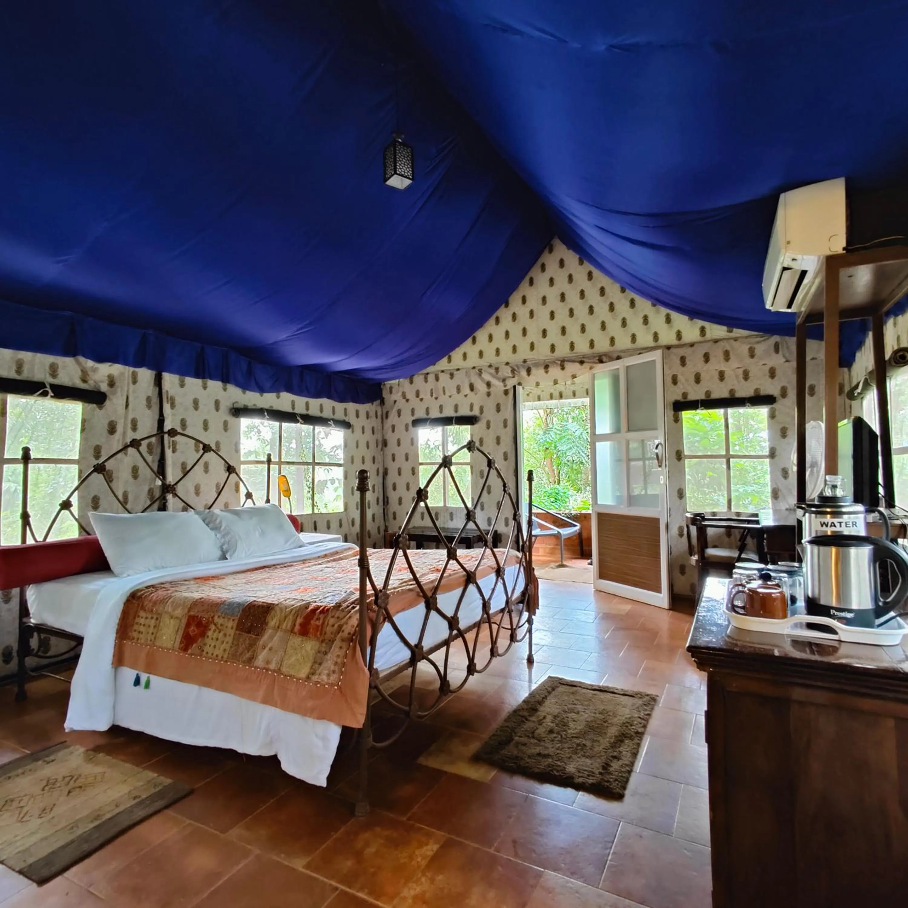 Photo of the whole room, Bed in Grassroots Wayanad, Valley-view Tents