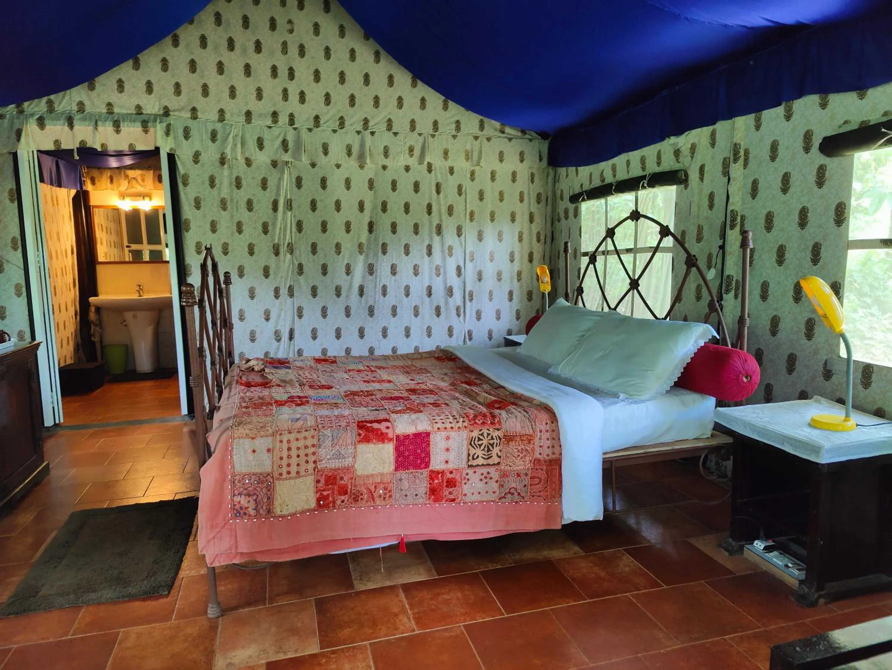 Photo of the whole room, Bed in Grassroots Wayanad, Valley-view Tents