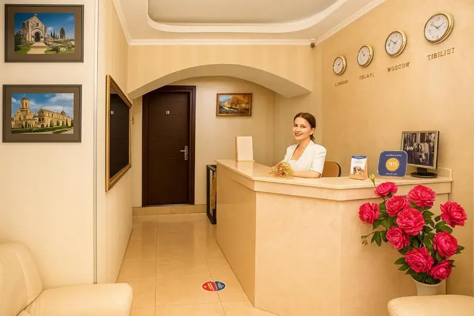 Lobby or reception in Rustaveli Palace Lobby or reception in Rustaveli Palace