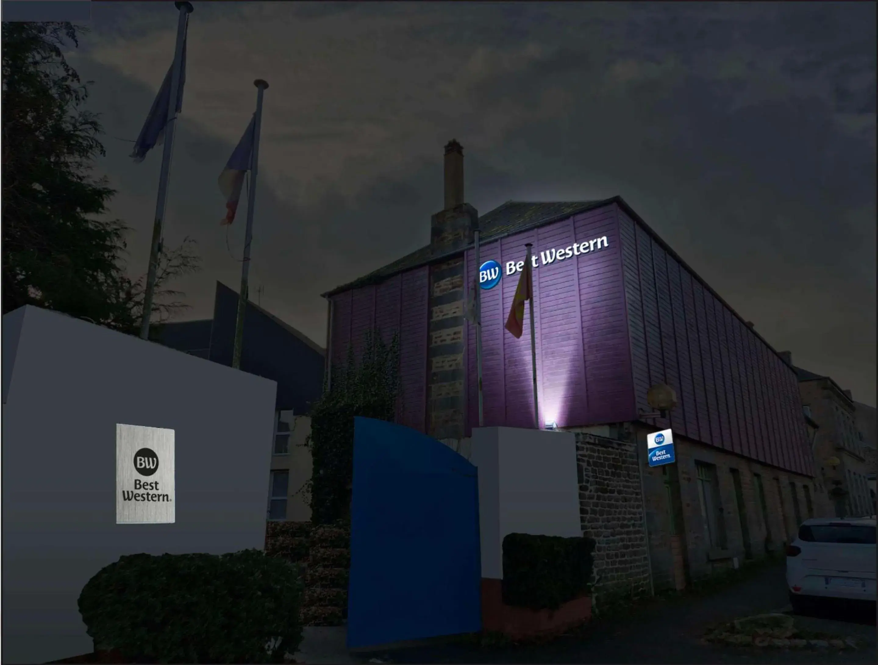 Property building in Best Western Flers Centre Gare Property building in Best Western Flers Centre Gare